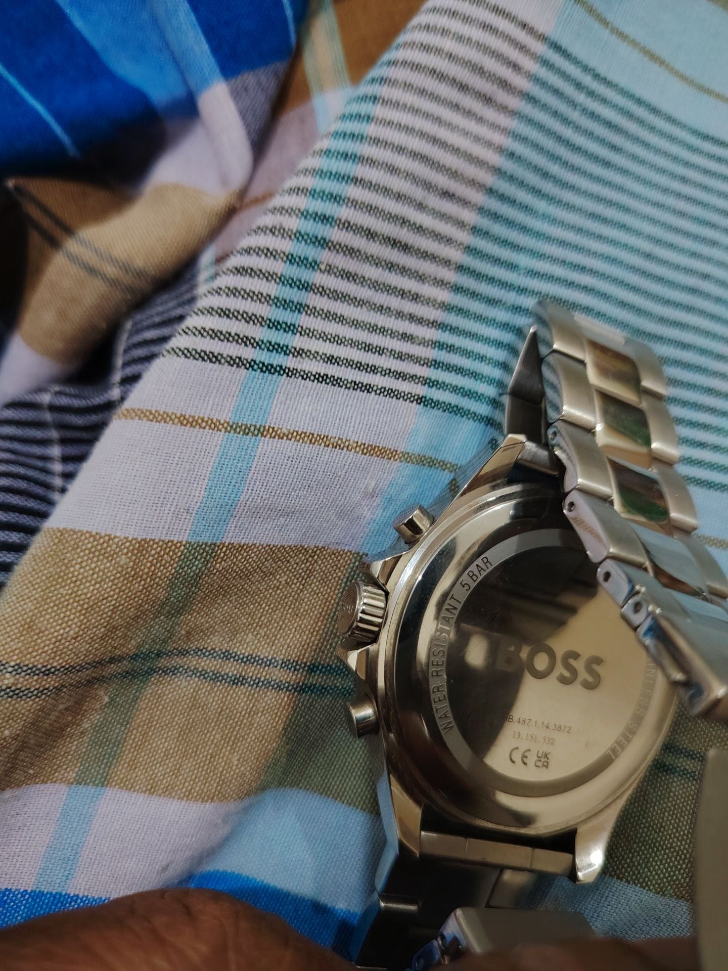 Boss sport steel quartz watch - Image 4