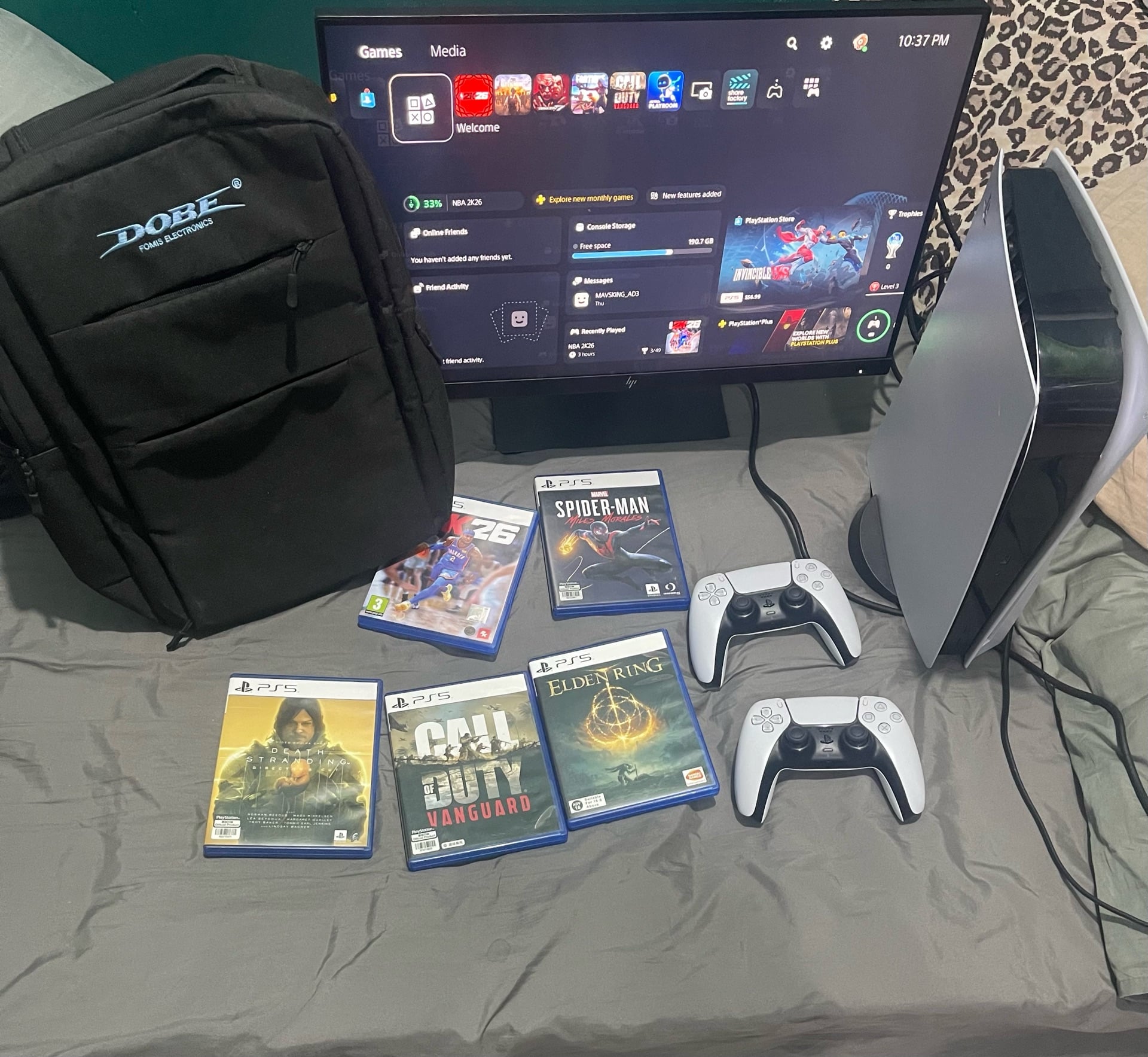 Ps5 with 24inches frameless monitor 360 degree - Image 4
