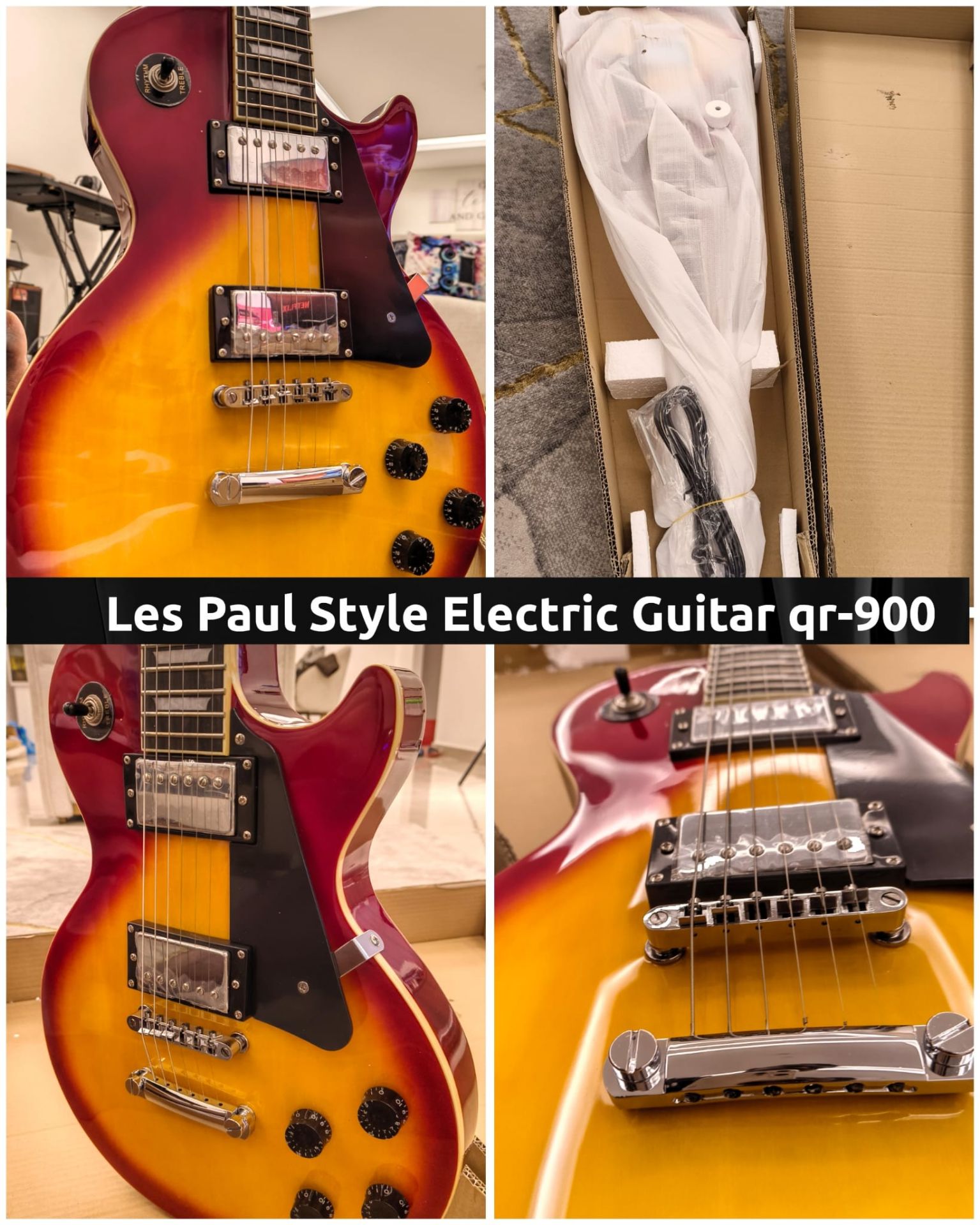 LP Style Electric Guitar - Image 4