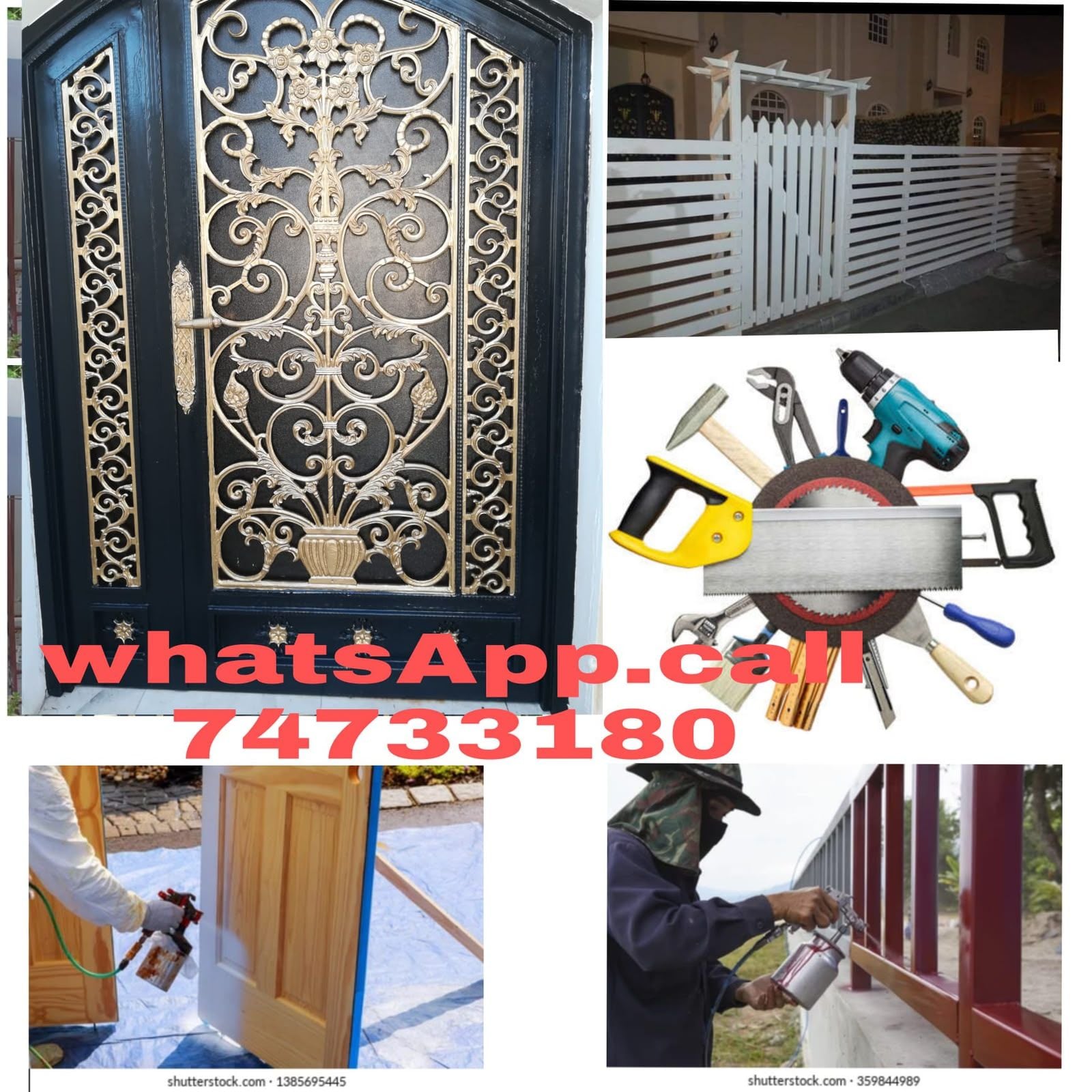 Carpenter & Painting & Spray Paint - Image 3