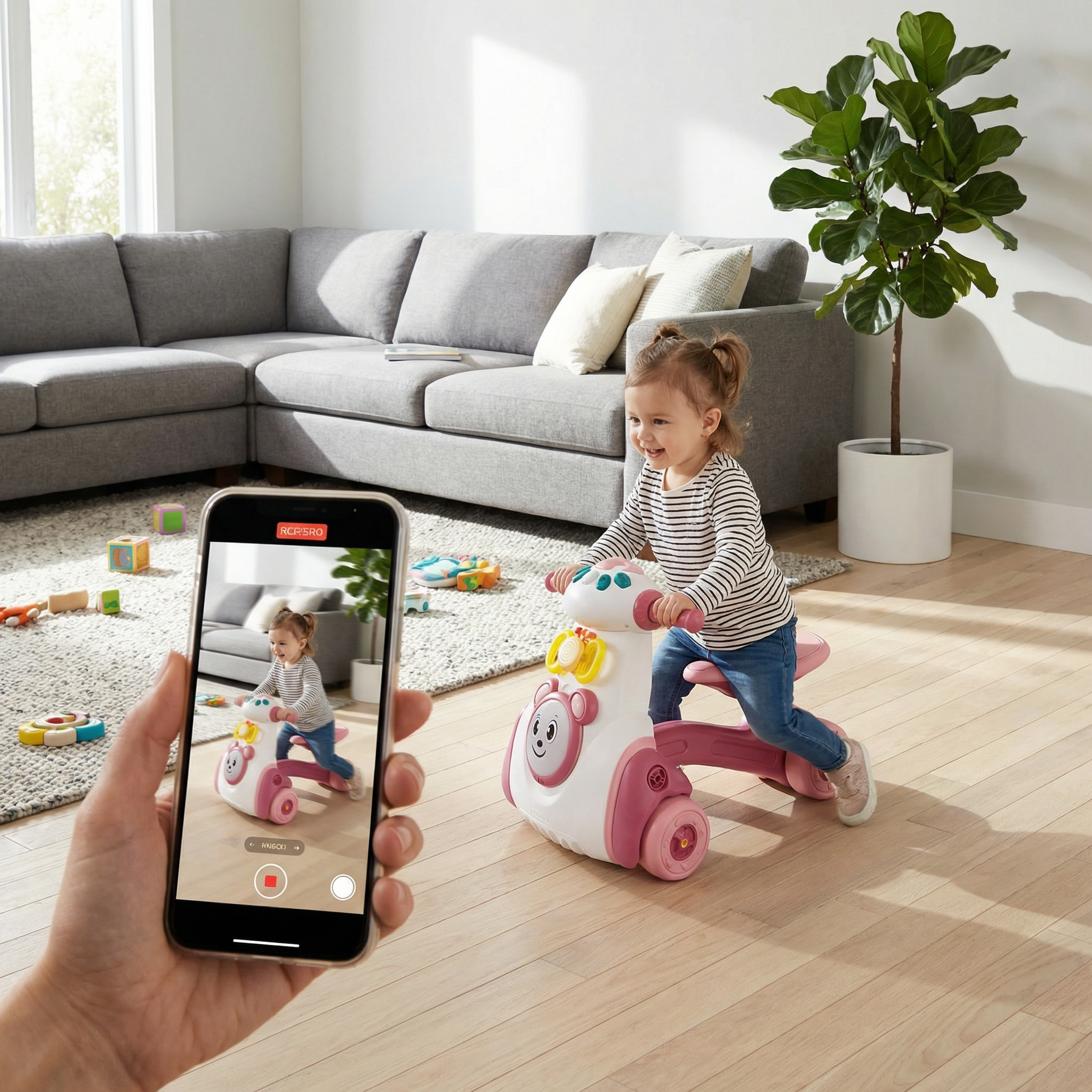 Kids Ride-On Balance Bike - Image 4
