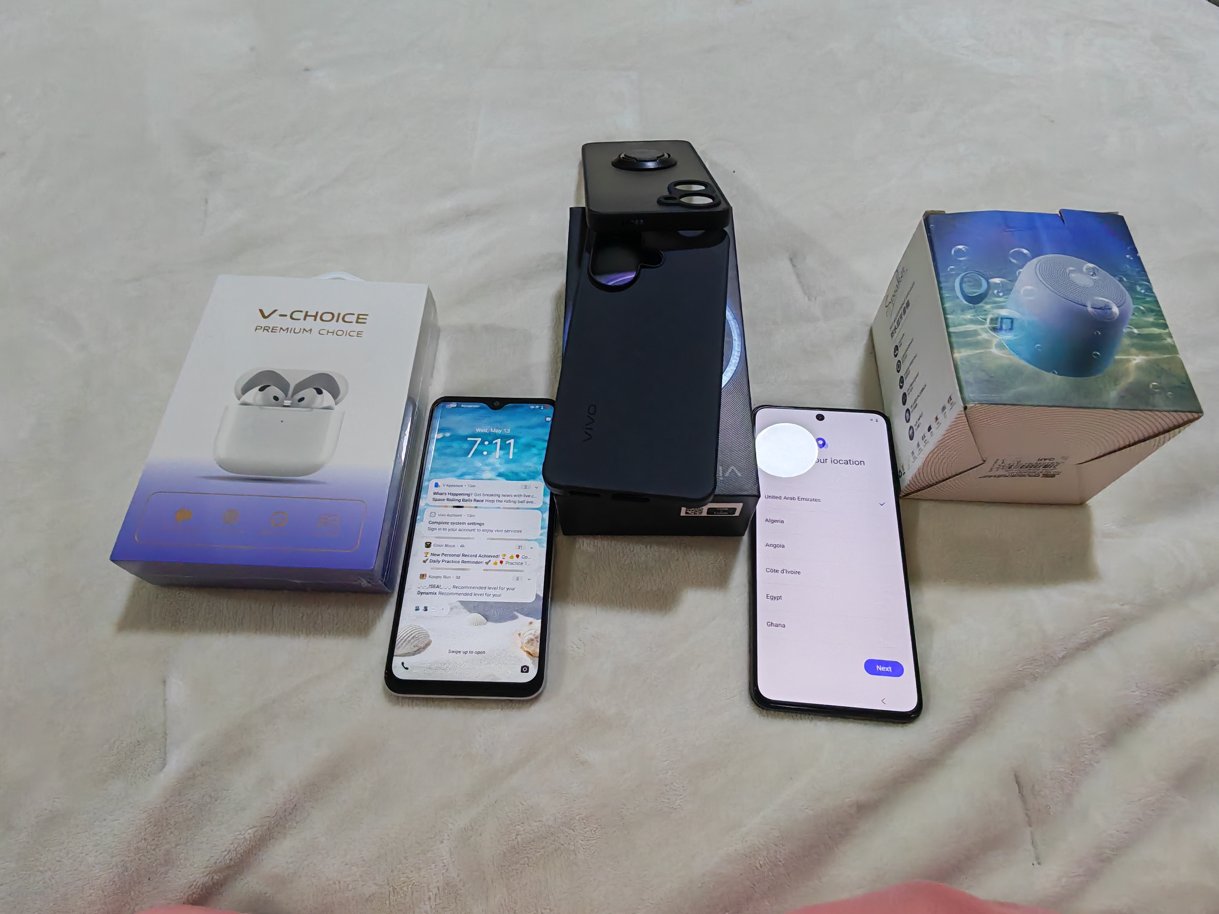 Vivo V60 Lite 5G – 512GB 📱 + Another Vivo phone - Image 1