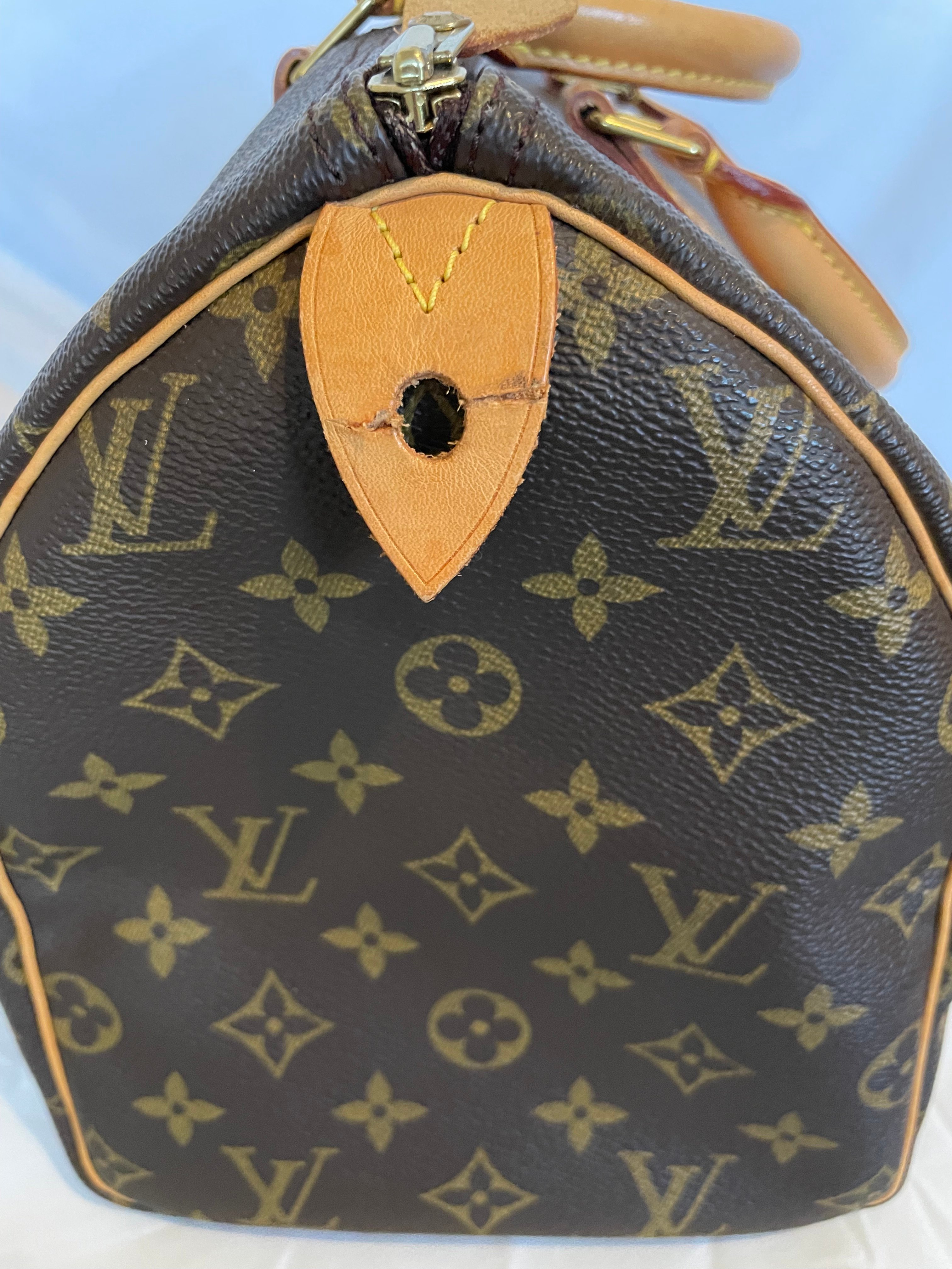 Louis Vuitton Vintage Speedy 30 – January 1998 (Date Code: SP0918) - Image 9