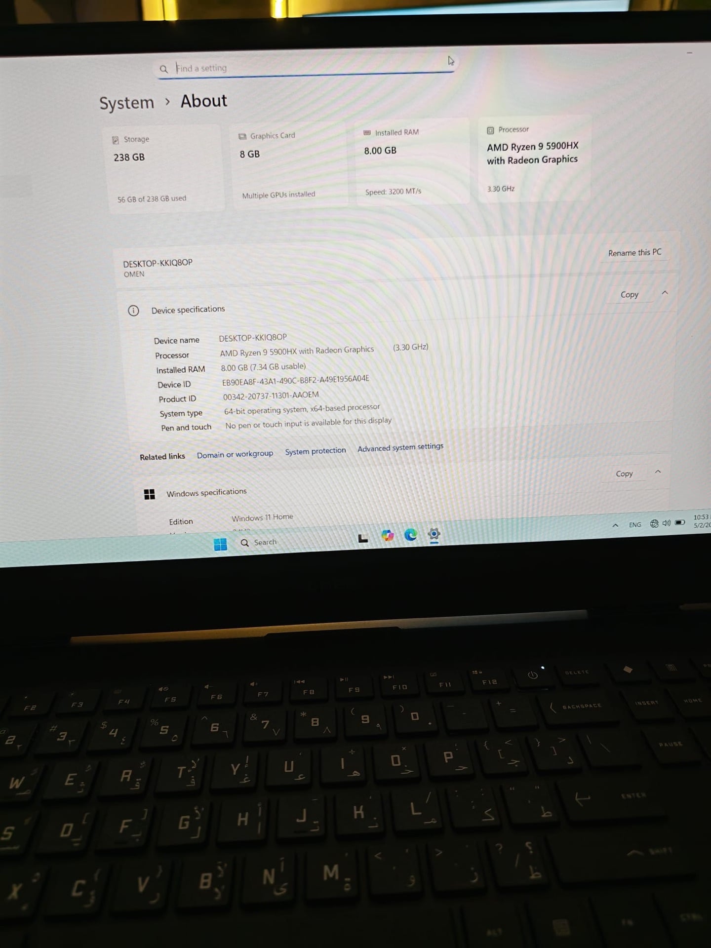 For sale: Brand new HP Omen laptop for gaming, graphics, and design. - Image 9