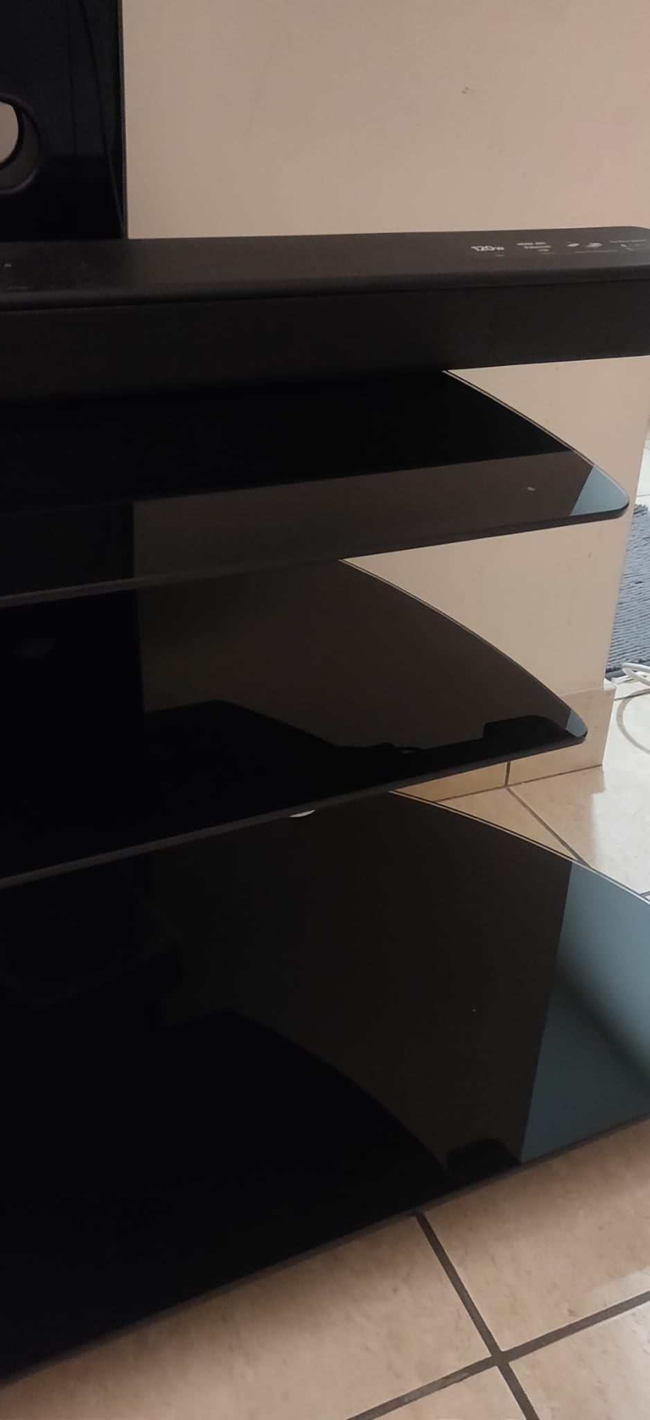 TV stand (black) - Image 4