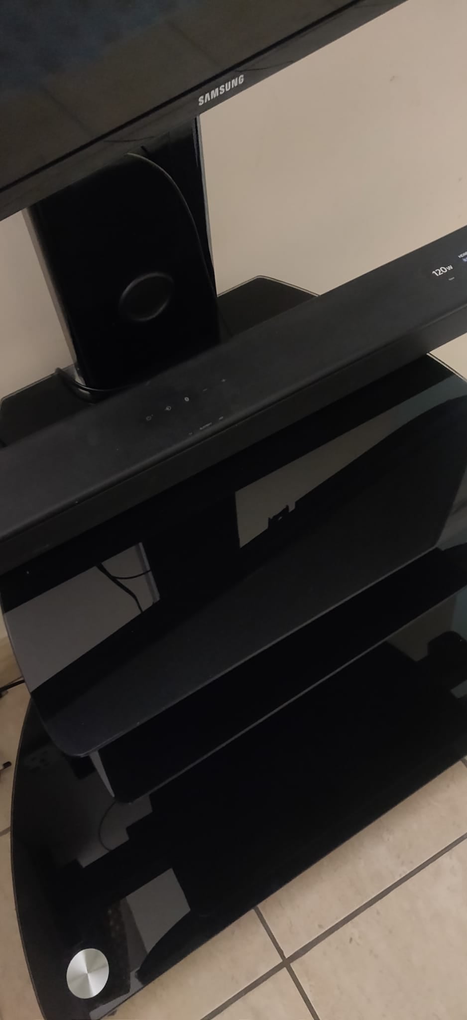 TV stand (black) - Image 3