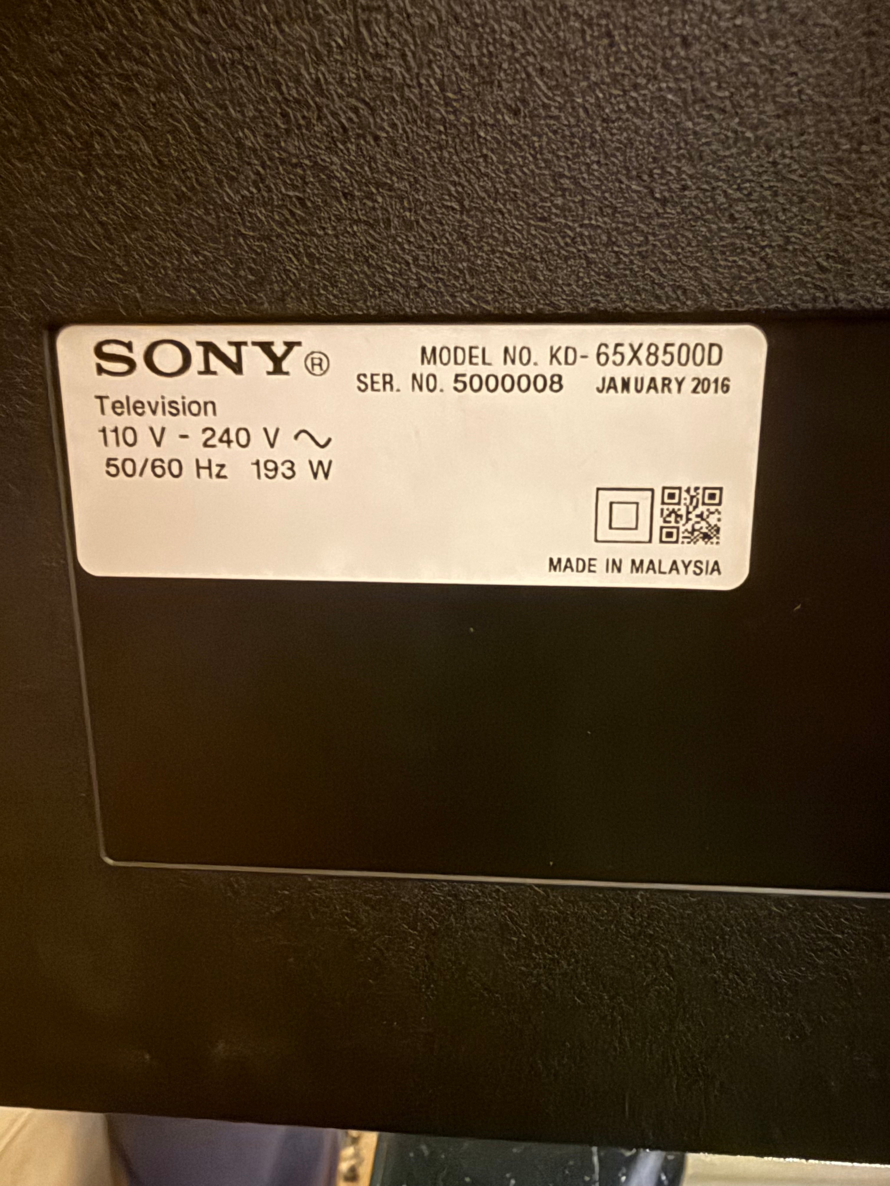 Sony Bravia 65 inch 4K Smart TV - Image 3