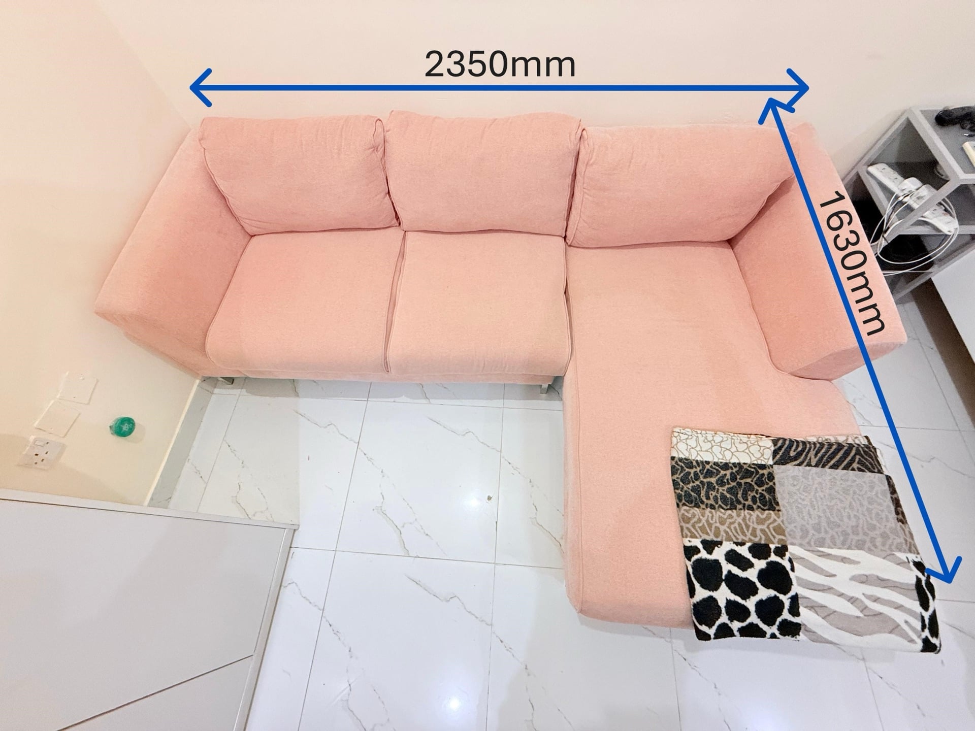 L-Shaped 5-Seater Sofa for Sale – Excellent Condition - Image 2