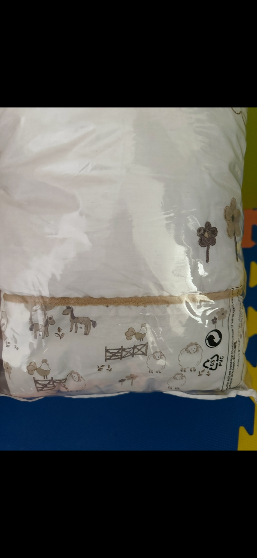 Brand new Bassinet bedding full set. Fits 50x80cm bassinet / cot. - Image 6