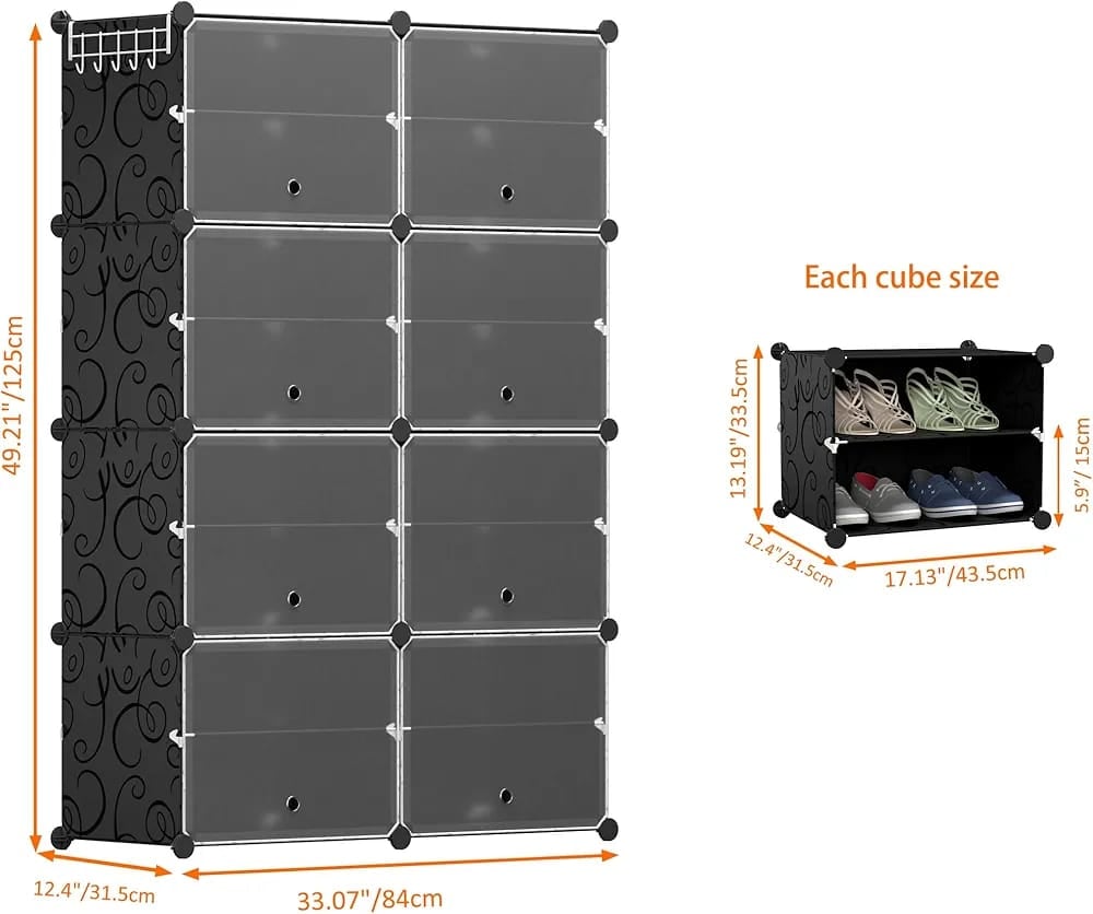  8 Door Shoe Rack – Only 135 QAR  - Image 6