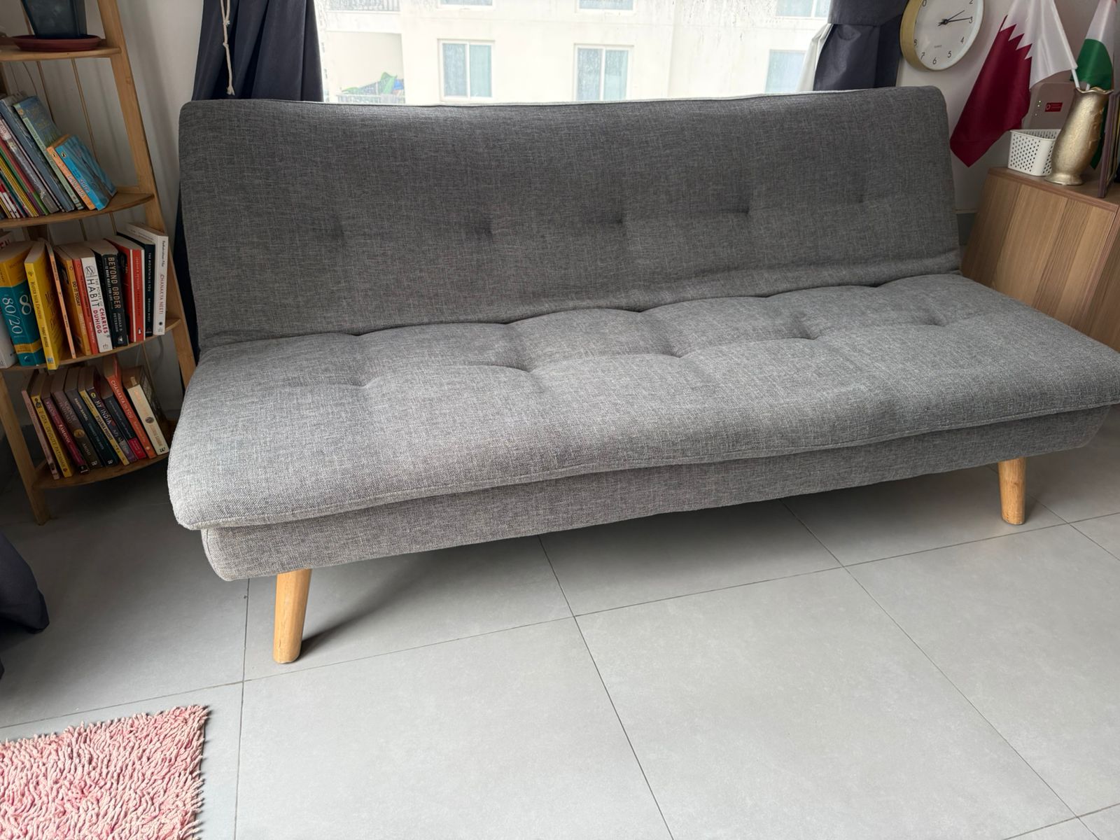 homecenter sofa cum bed in good condition - Image 2