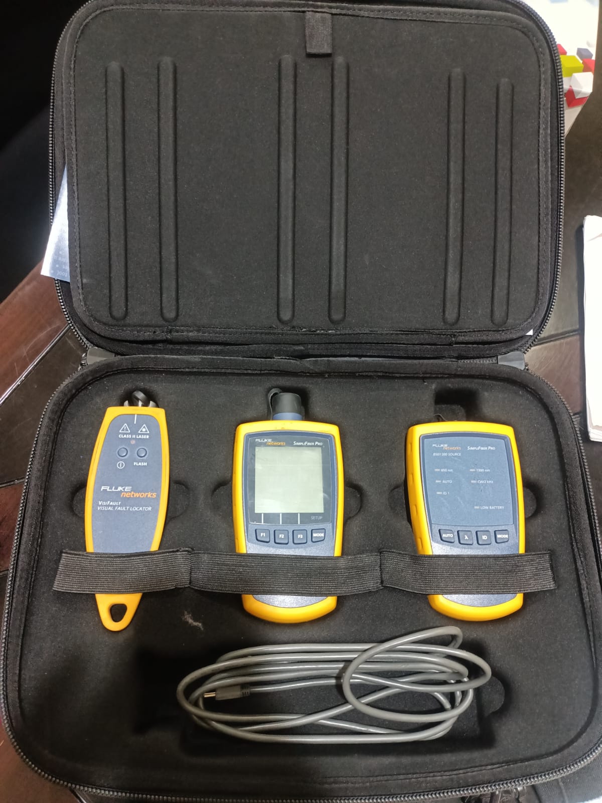 URGENT SALE OTDR MACHINE, SPLICING MACHINE & CABLE ANALYZER MACHINE - Image 3