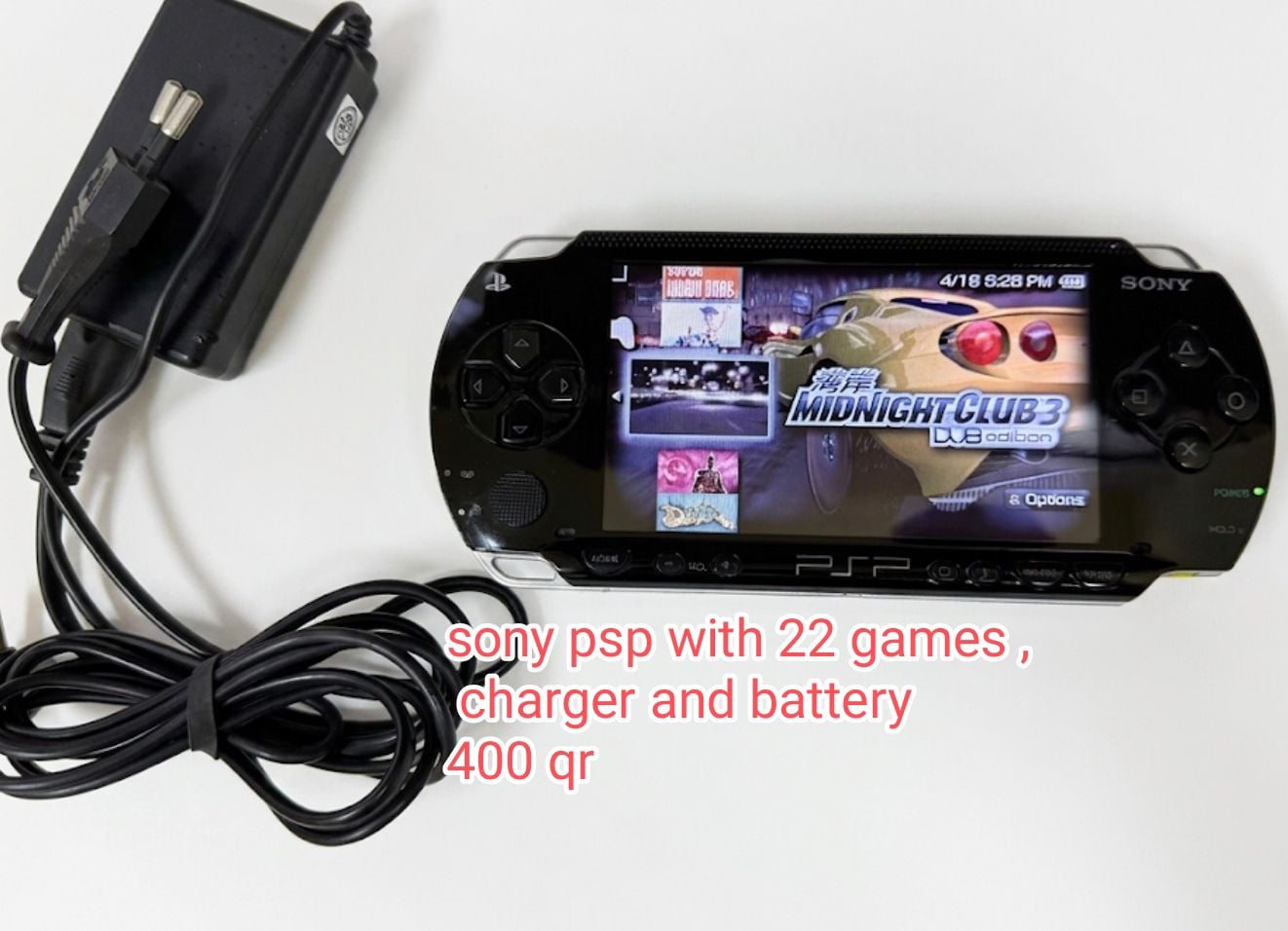 sony psp  with 22 games - Image 1