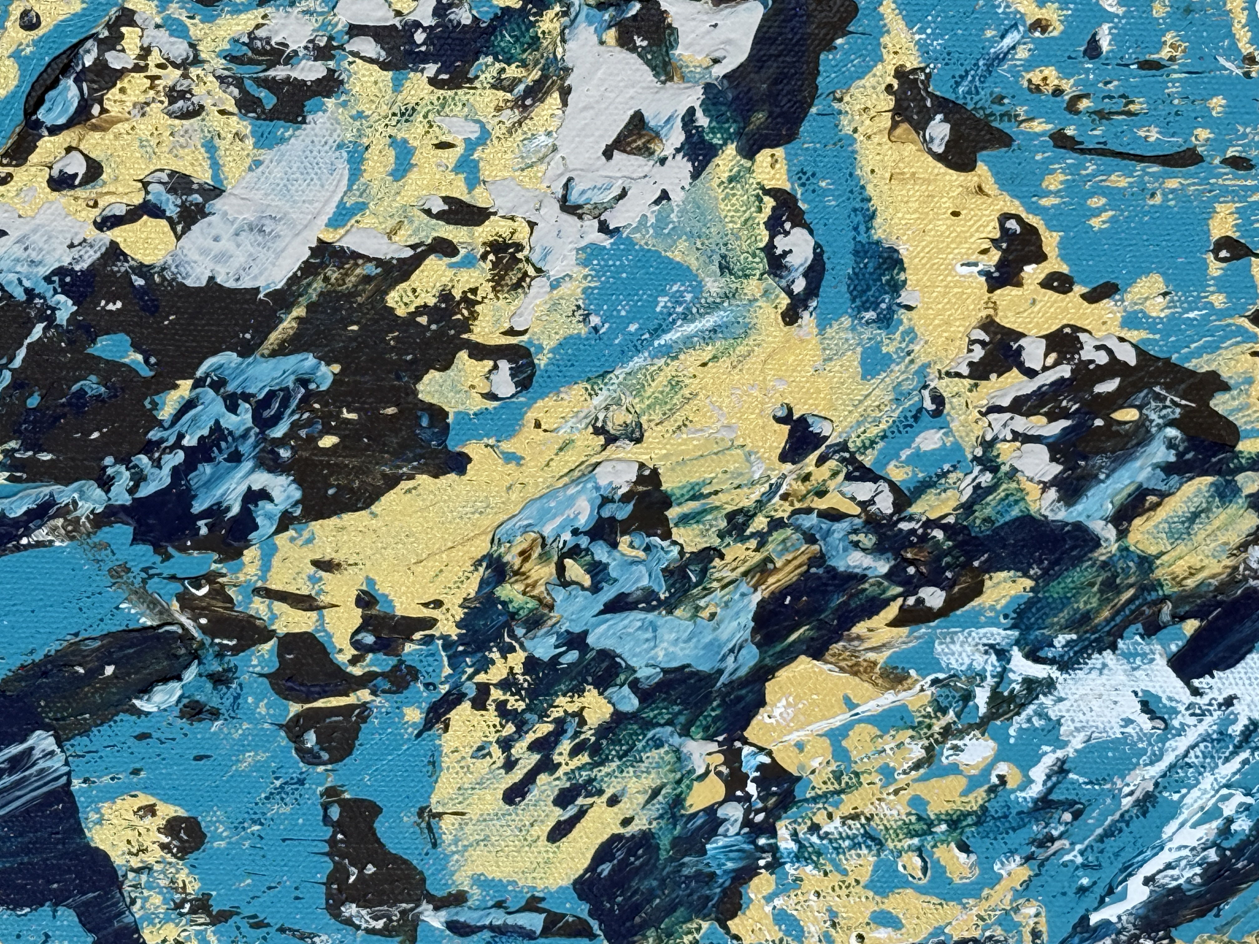 Original abstract painting 120 × 90 cm – NO-RETURN.art (not a print) - Image 5