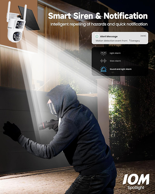 Secuview Solar 4G Dual Lens Security Camera - Image 6