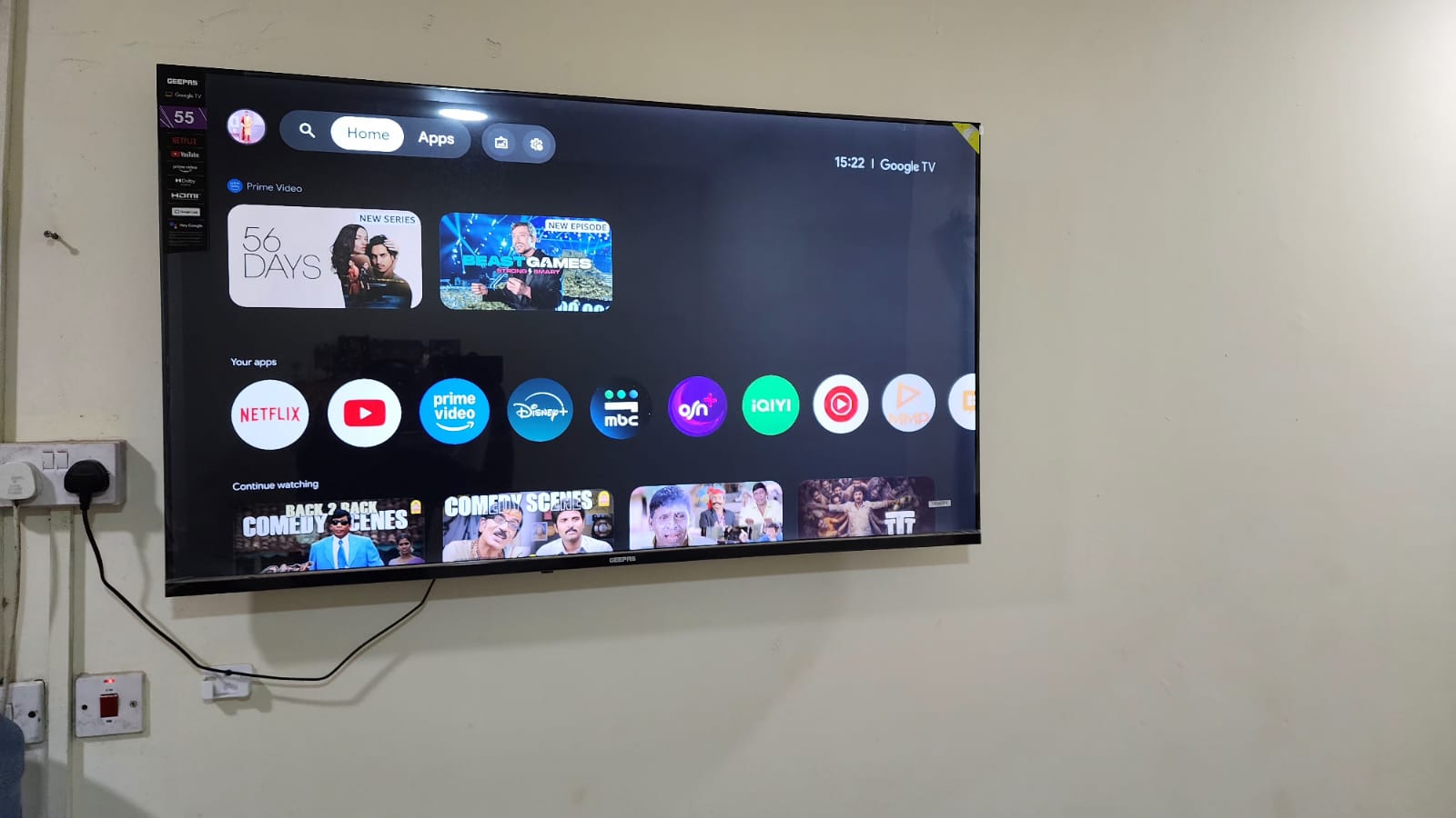 55 inch Ultra HD TV with BOX is ready for sale  - Image 3