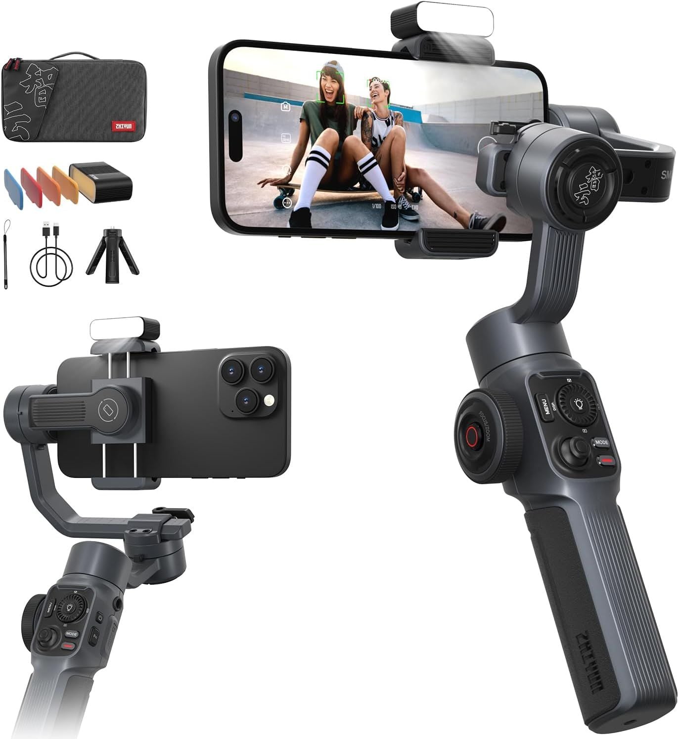 Zhiyun-Tech Smooth-5 Smartphone Gimbal Combo - Image 4