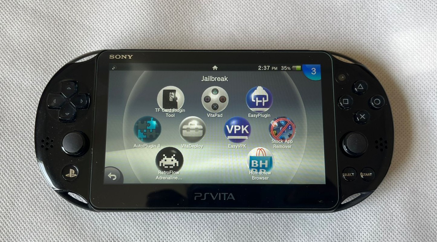 PS Vita 2000 Slim Bundle Jailbroken 8GB 64GB Charger - Image 7