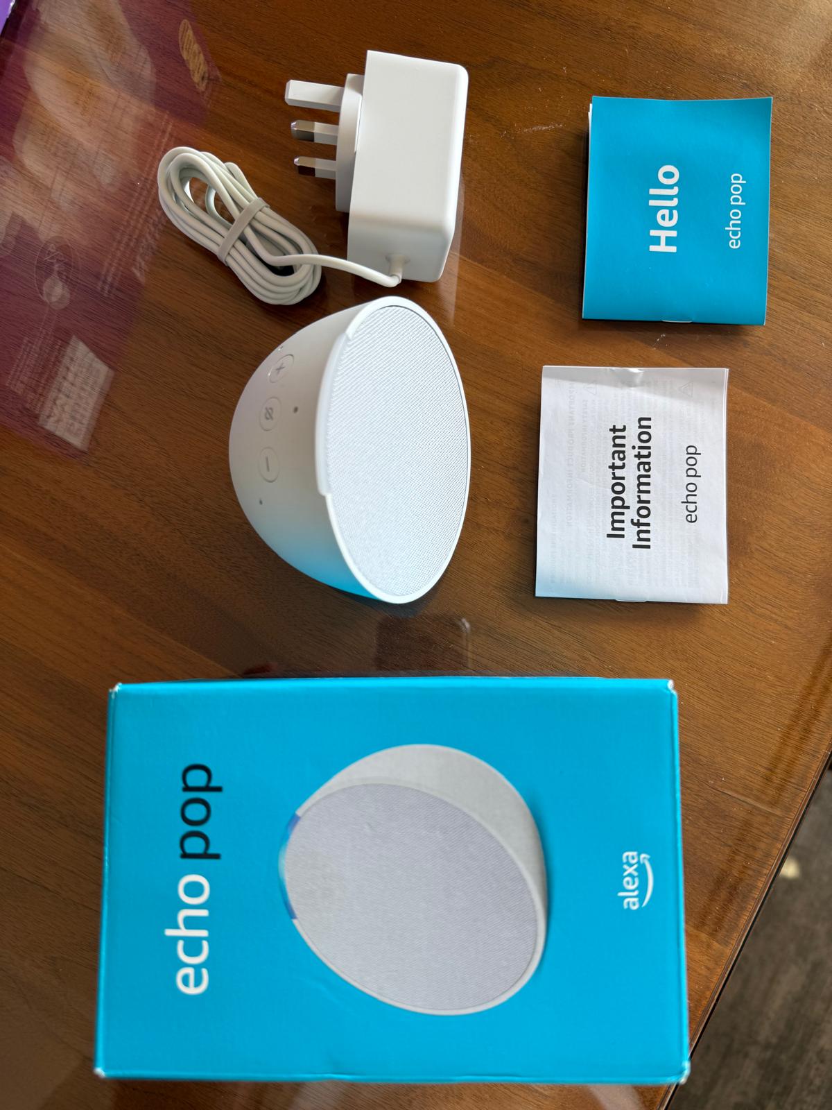 Amazon Echo Pop – Smart Speaker with Alexa (Like New) - Image 1