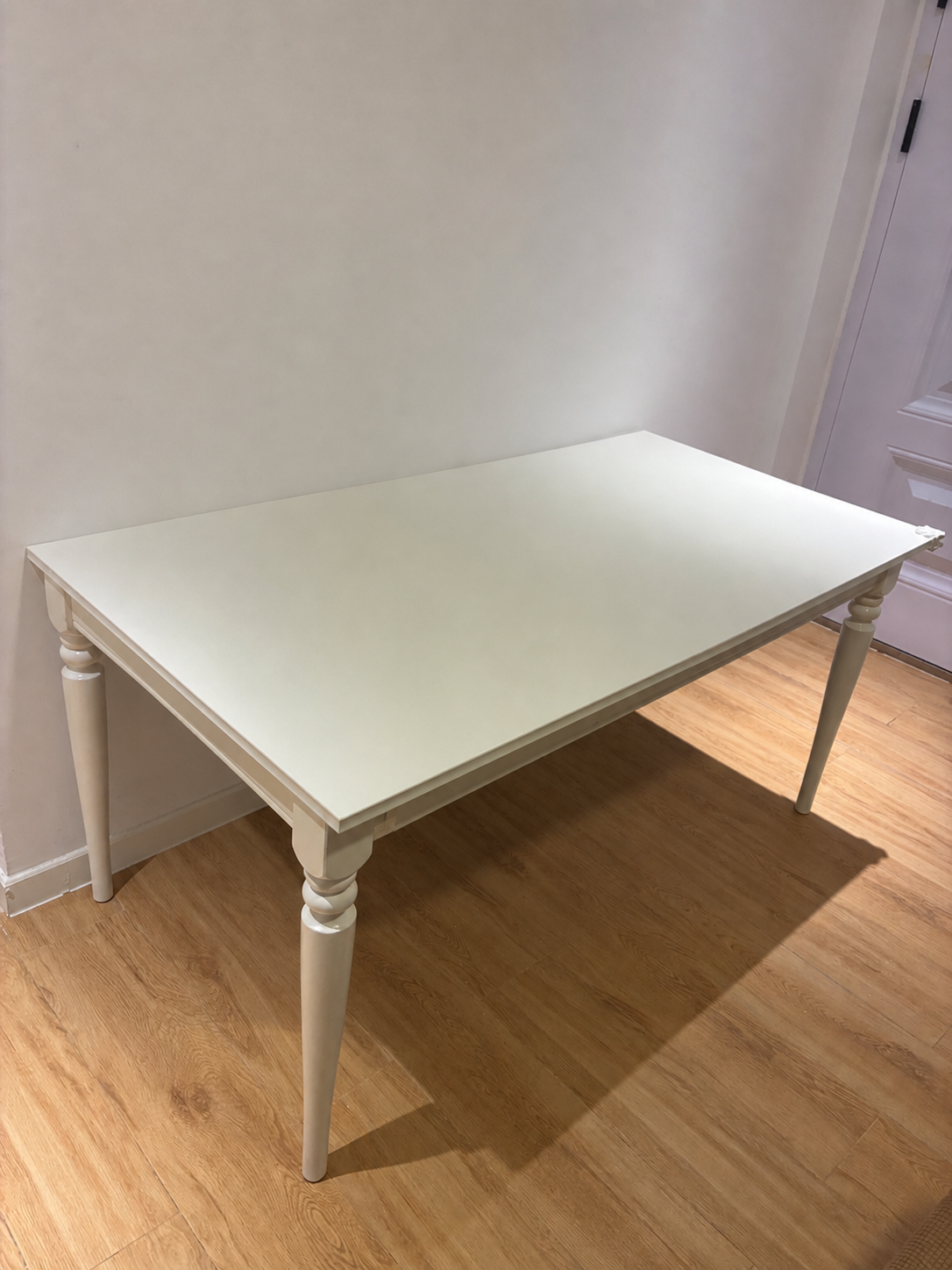 Ikea dining table and 4 chairs - Image 1
