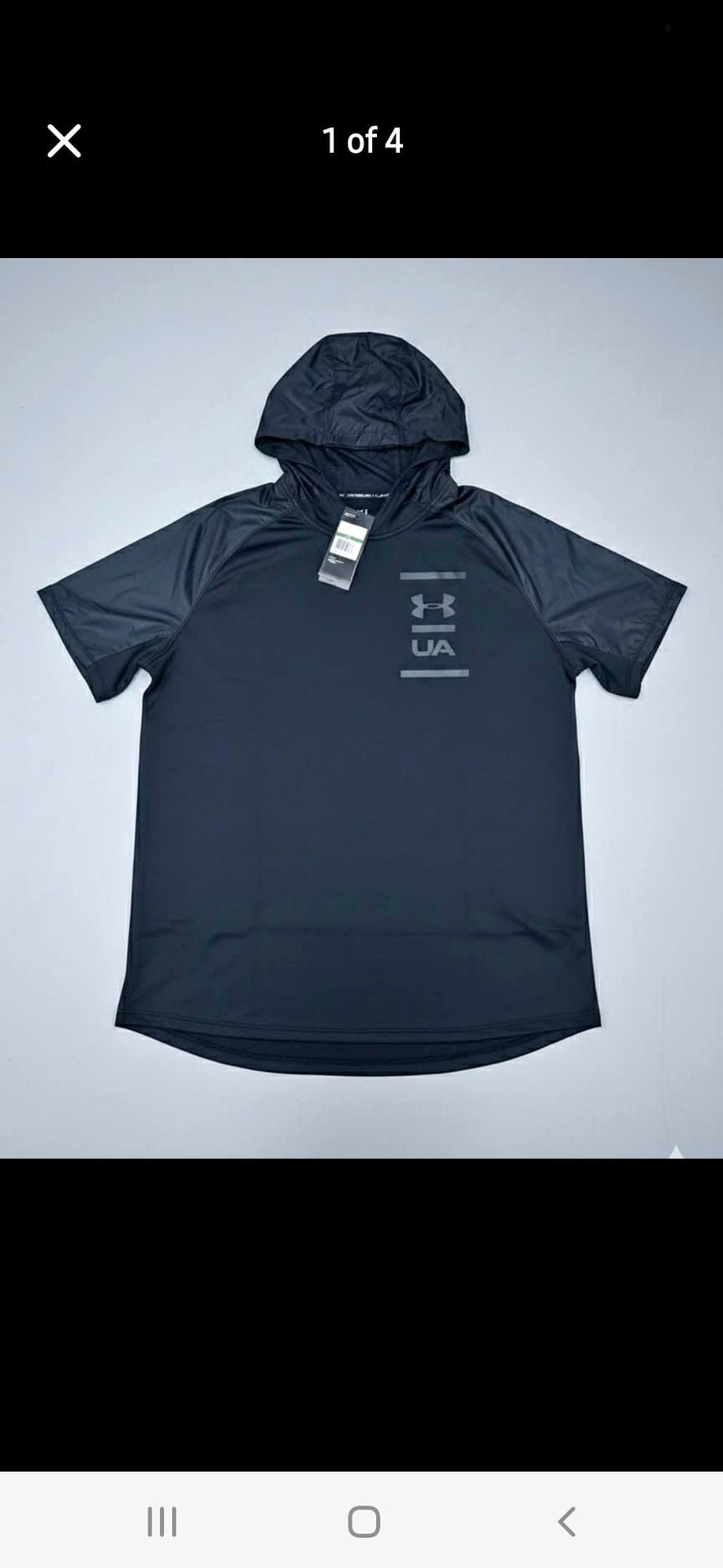 Under armour and champion t shirt new not used...champion  pants slightly used - Image 3