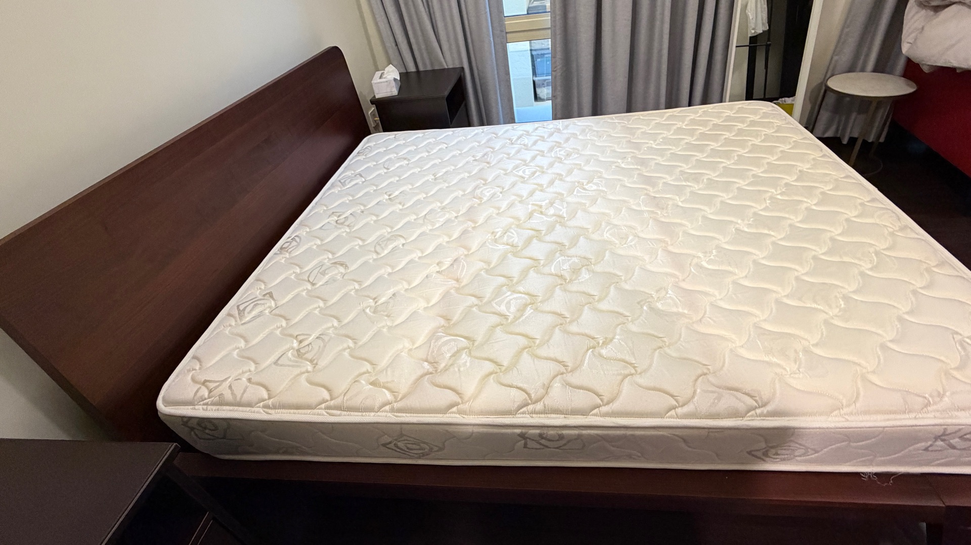 Beautiful queen bed with mattress  - Image 3
