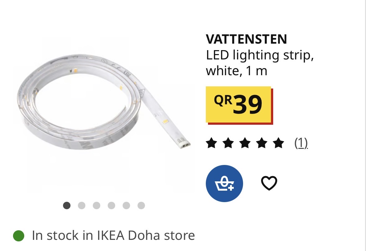 IKEA BRIMNES Bookshelf – With LED Lights - Image 4