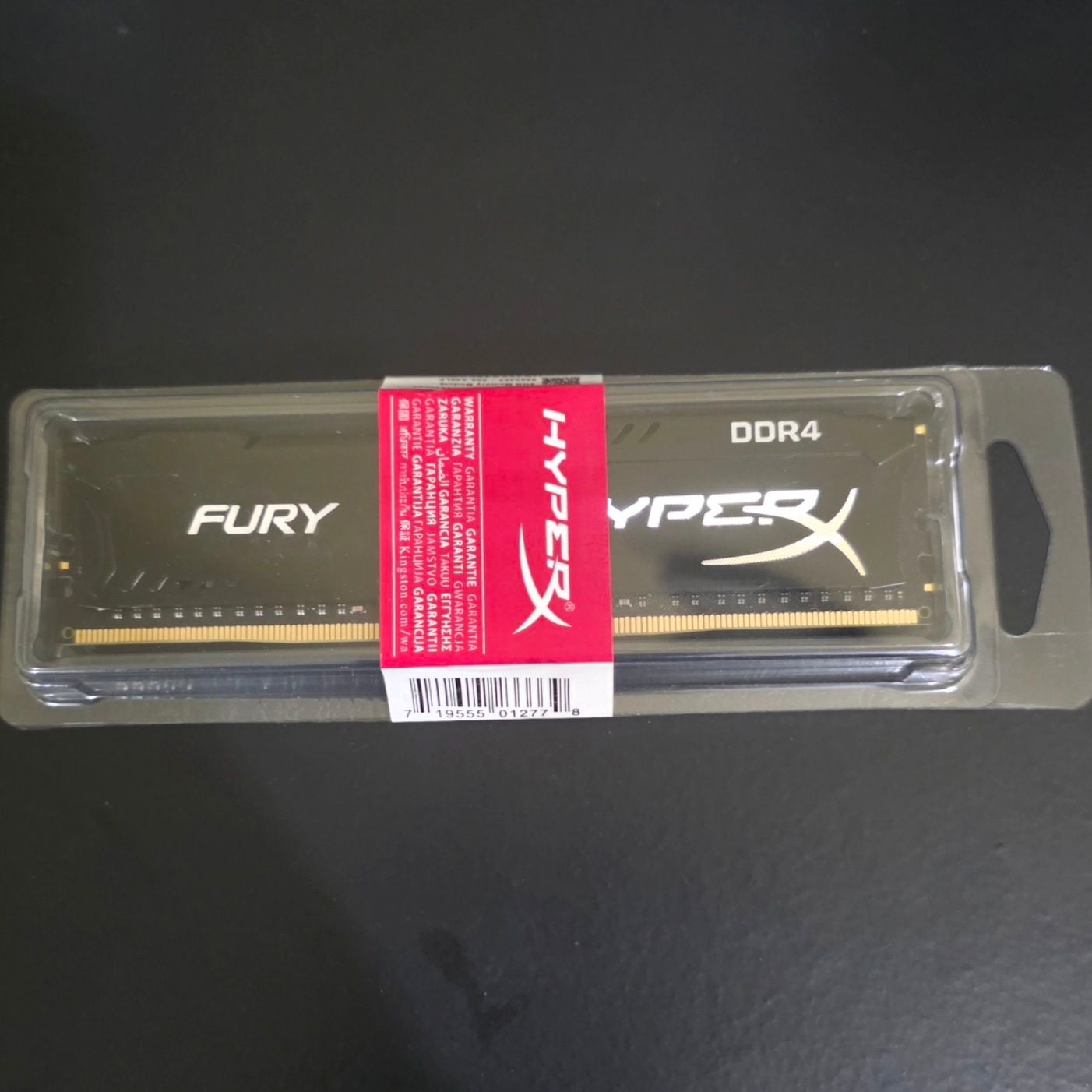 Kingston HyperX Fury 8GB DDR4 3200MHz Desktop RAM (Brand New) - Image 1