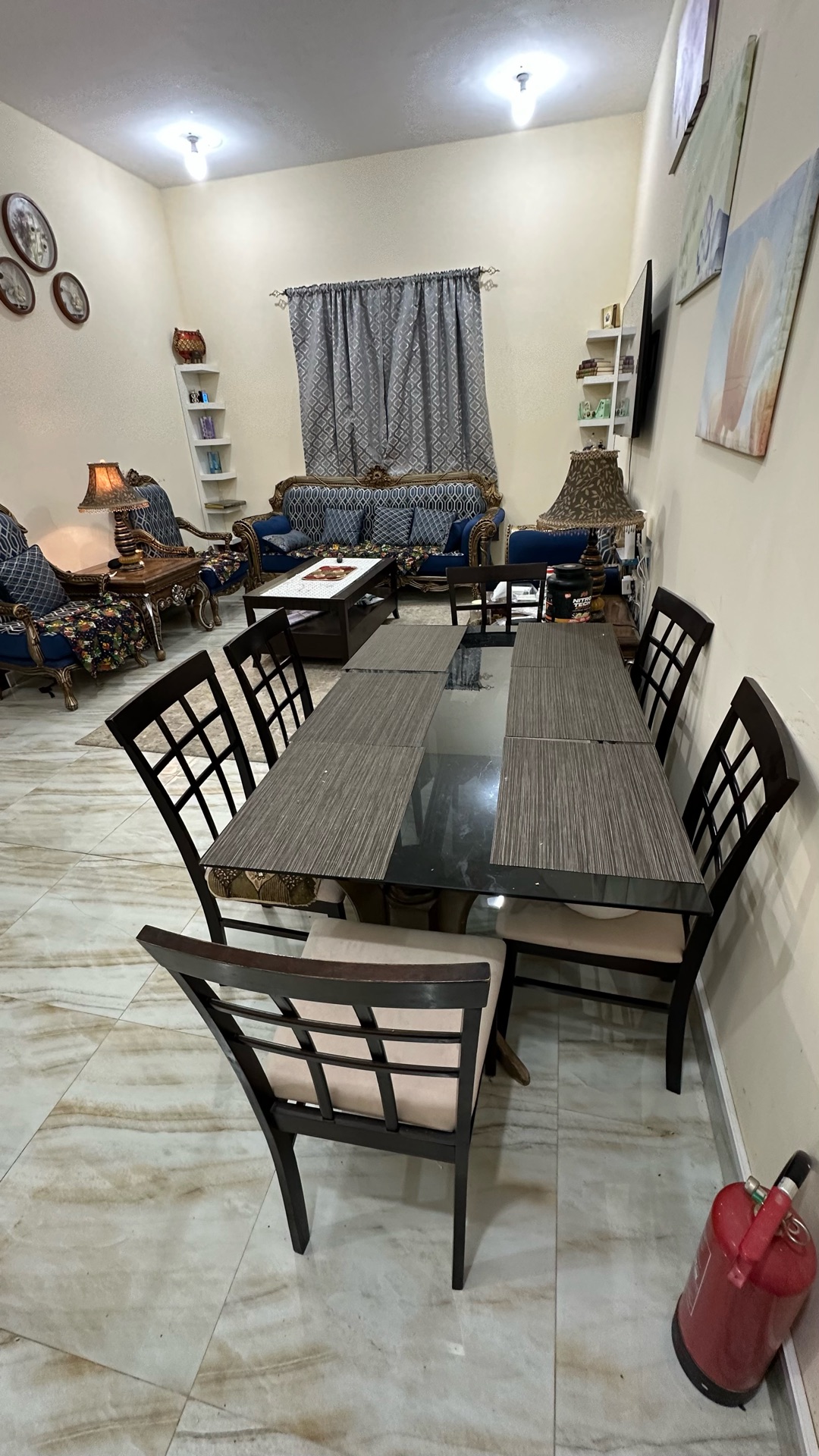 Dining table 6 chairs  - Image 3