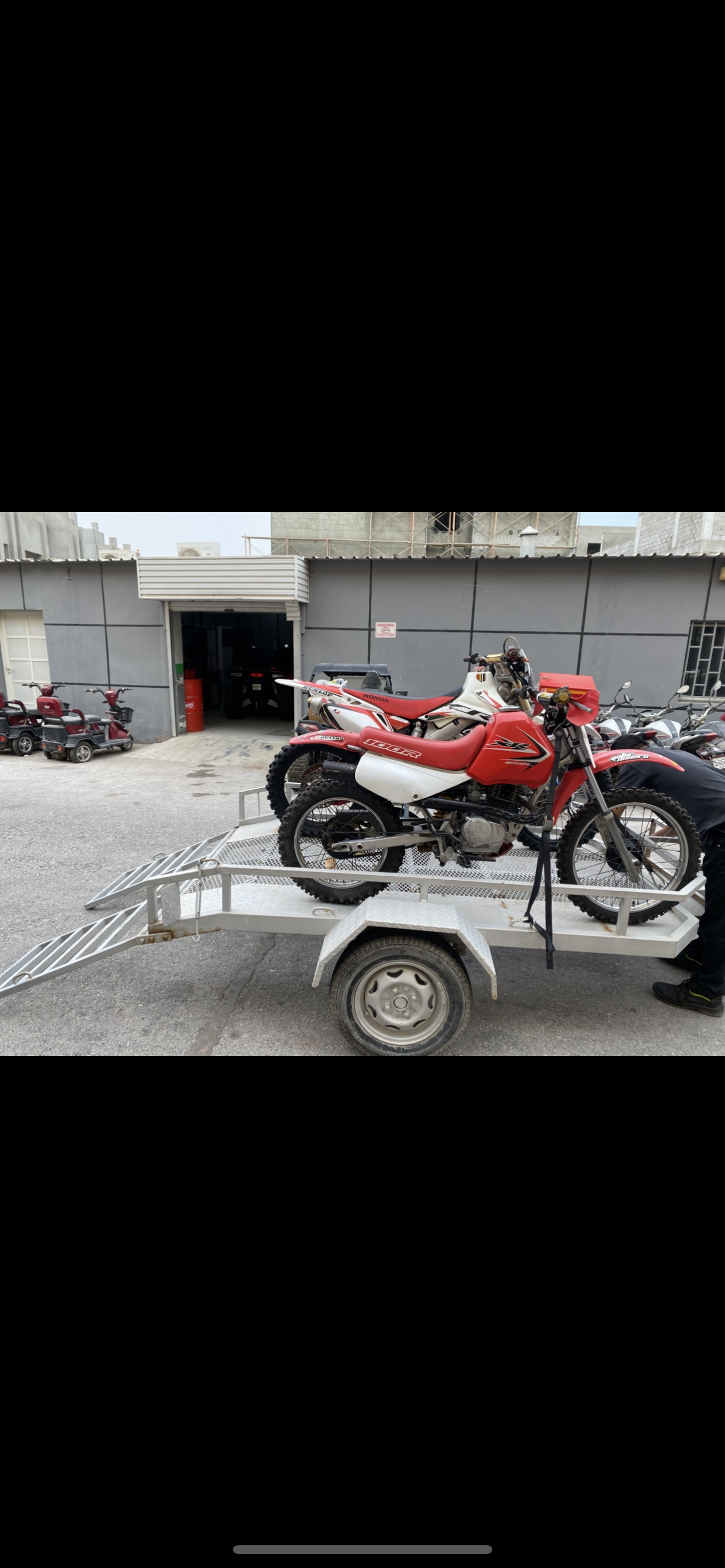 Motorcycle trail - Image 1
