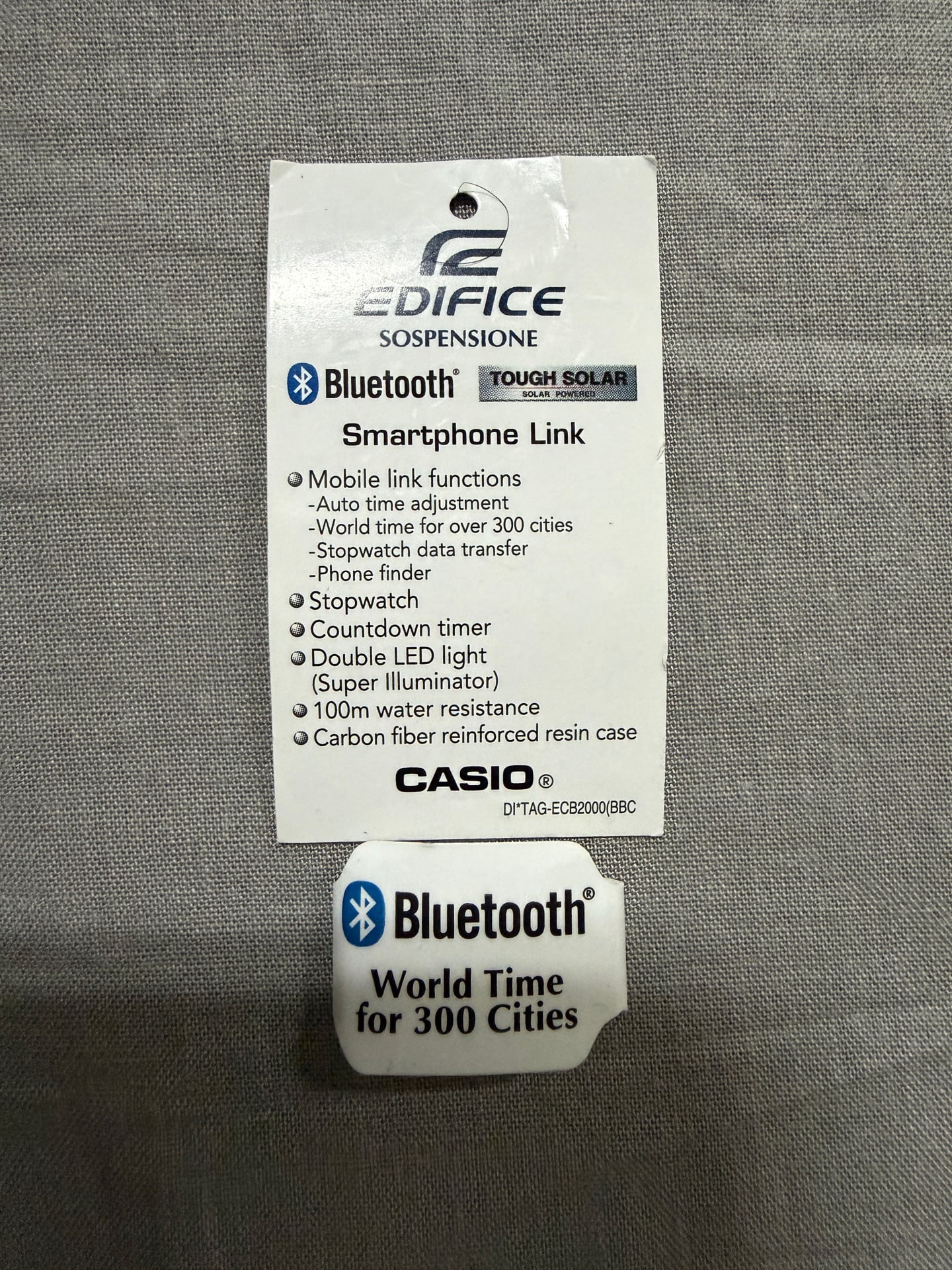 Casio edifice RCB-2000DC-1BDF watch - Image 3