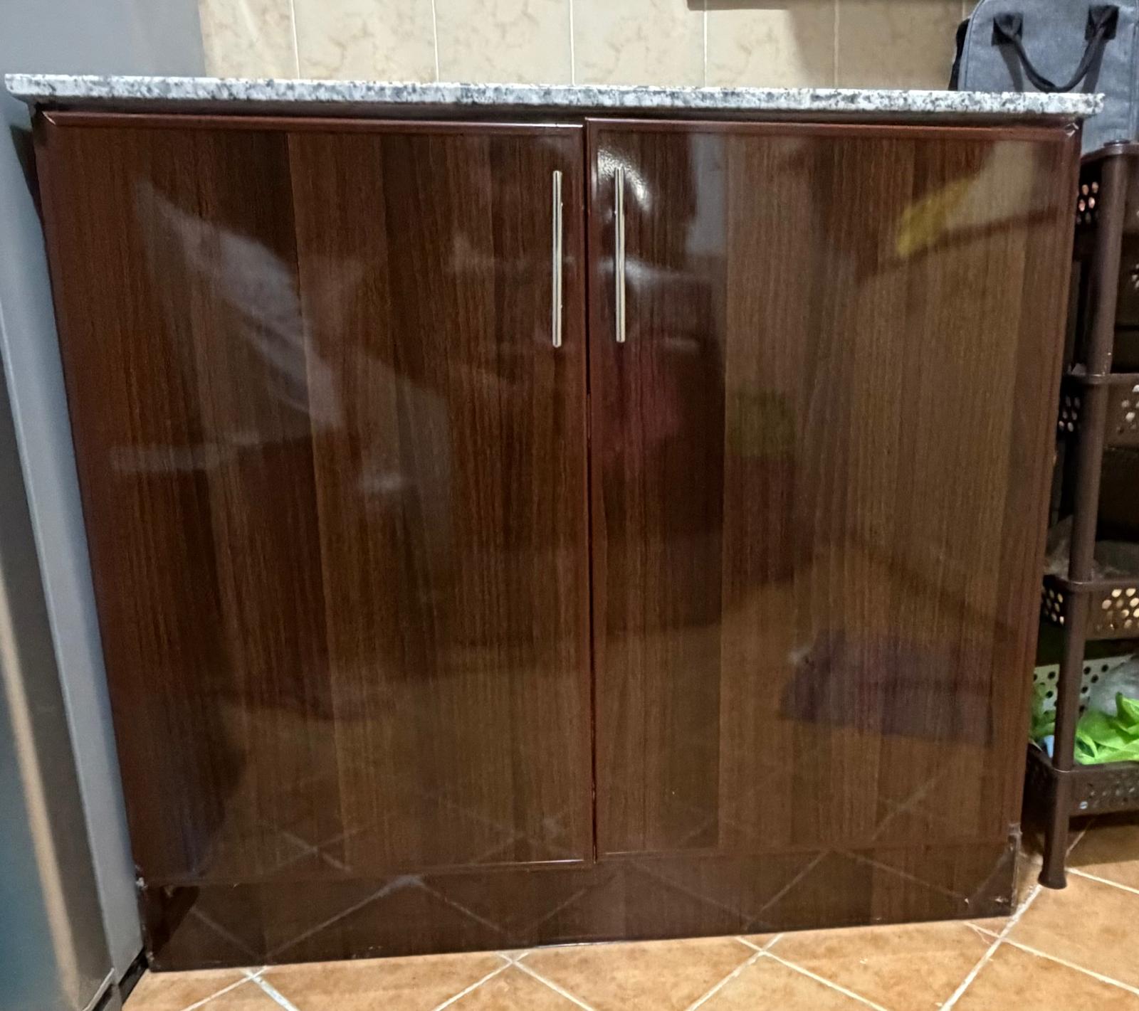 Kitchen cupboard- newly fitted 1.5 months back - Image 1
