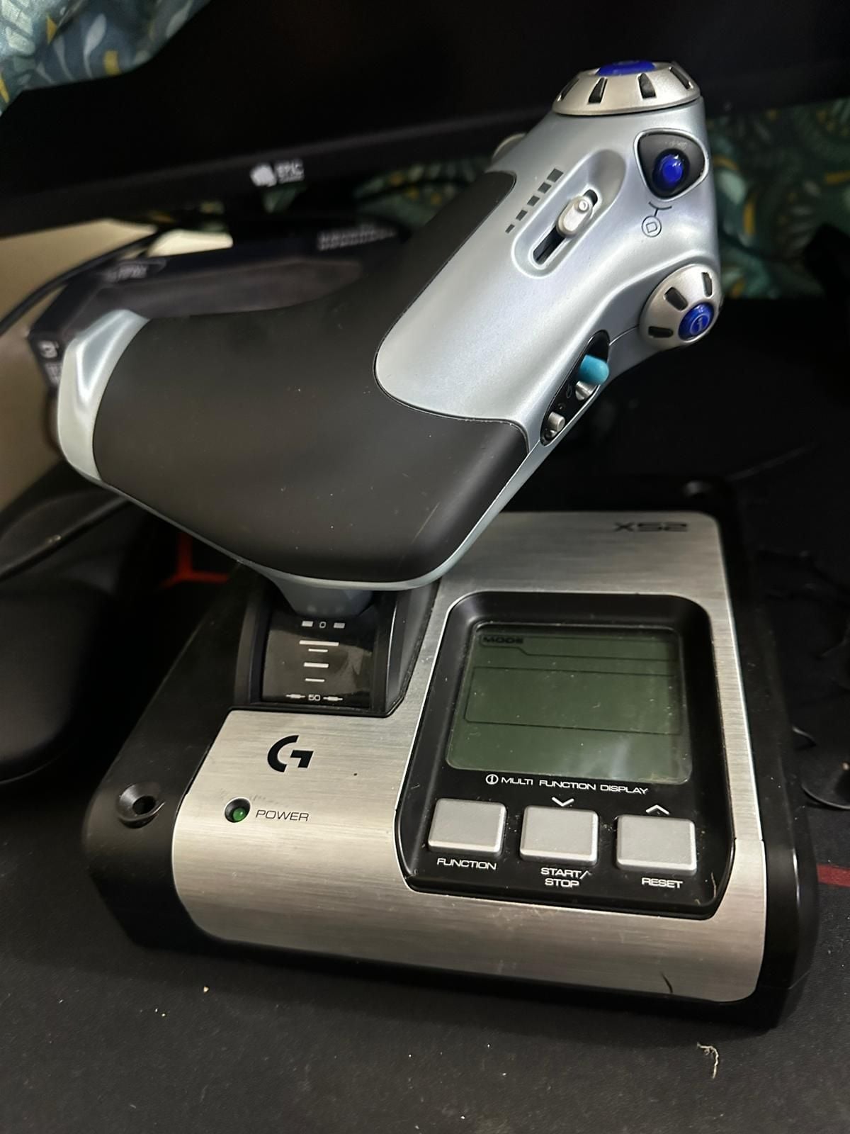 Logitech Gaming Saitek X52 Hotas Flight Control System - Image 2