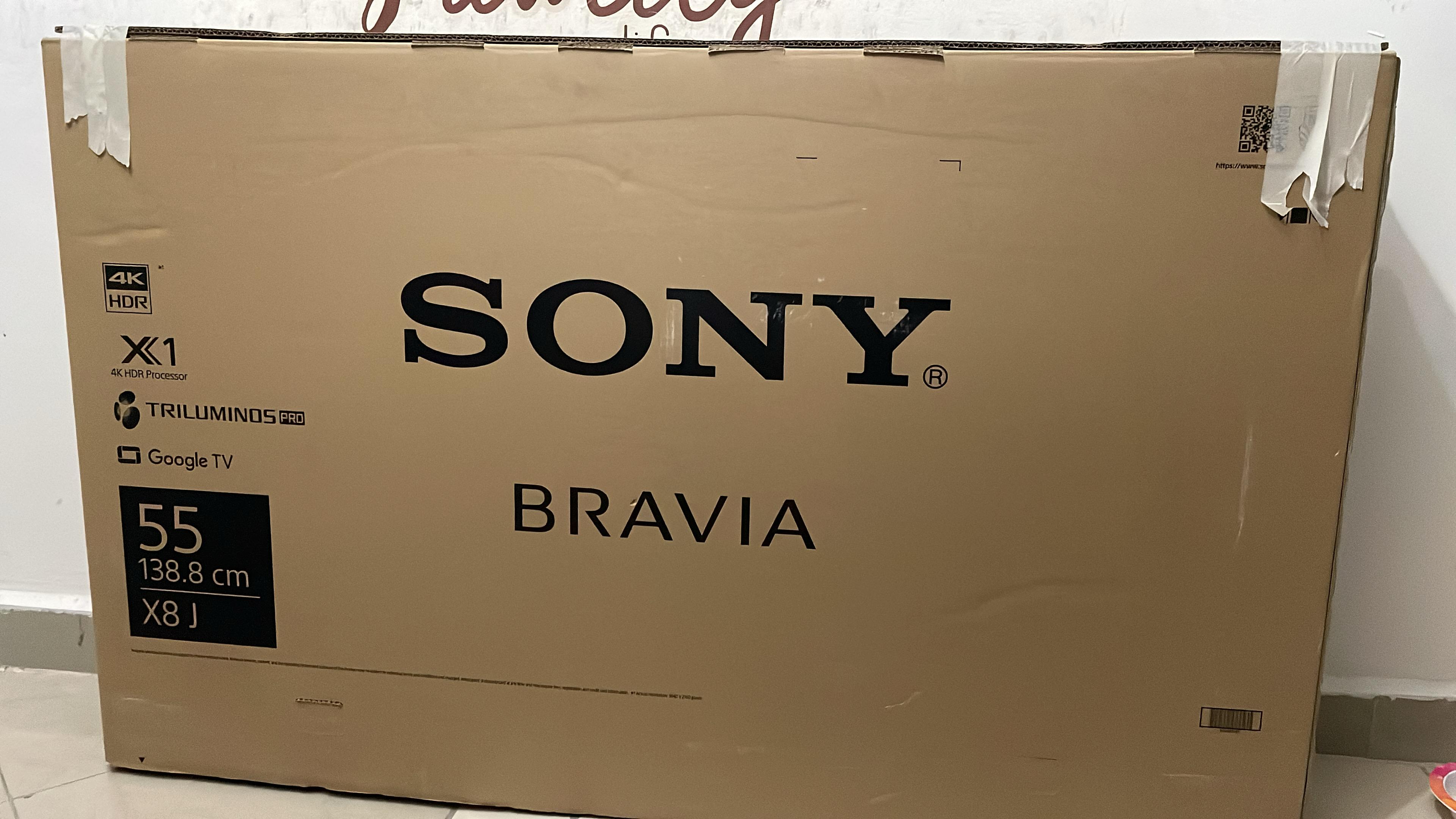 55” SONY Bravia Google TV 4K HDR TV - Image 3