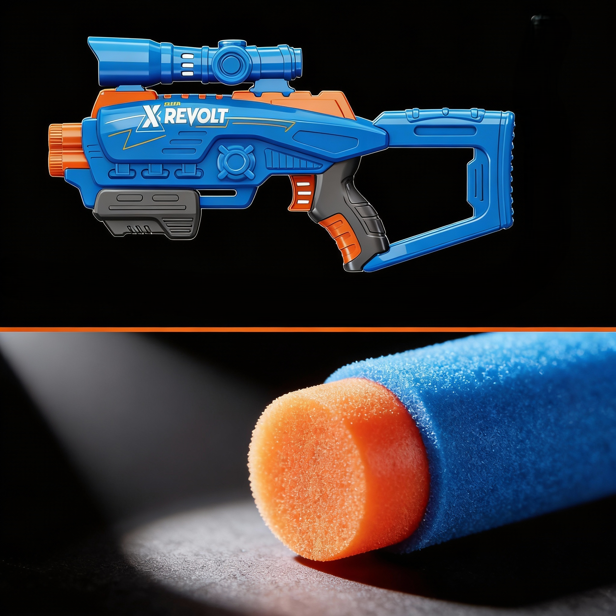 X-Revolt Foam Dart Shooter Rifle - Image 3