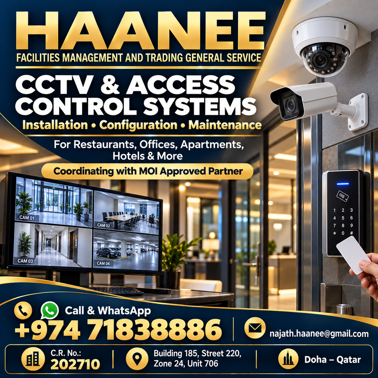 CCTV | Internet | Networking | Wi-Fi | Music Systems | IT & ELV Sol... - Tech Services