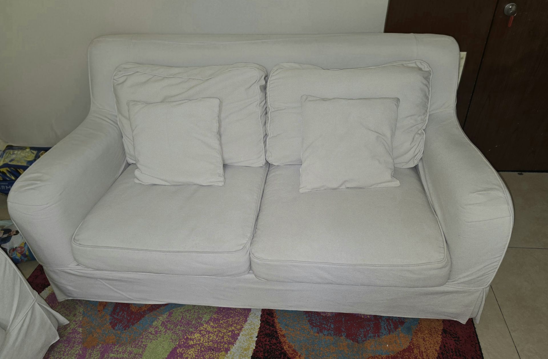 Home Centre 6 Seater Sofa Set - Image 3