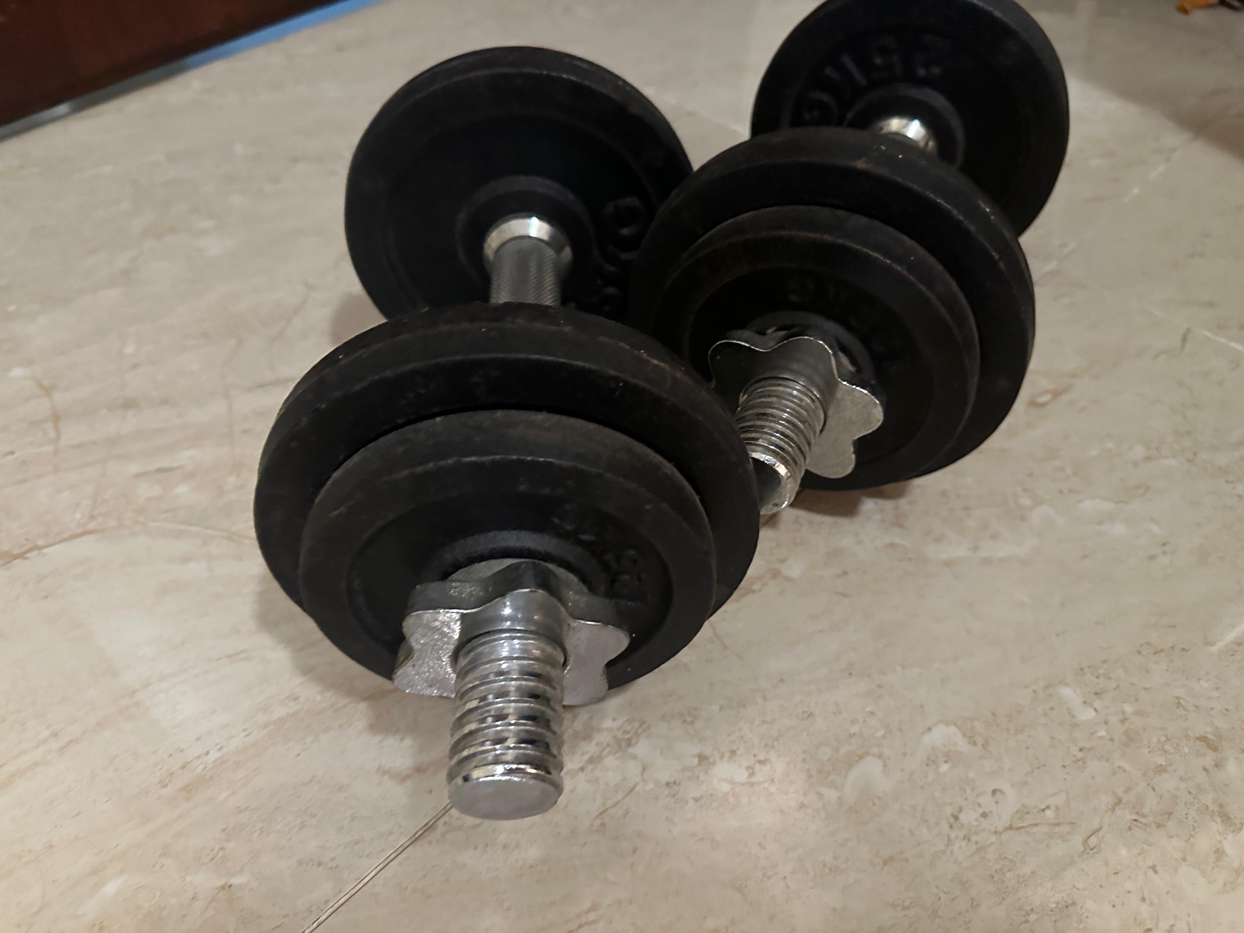 Dumbells 2X10Kg - Image 2
