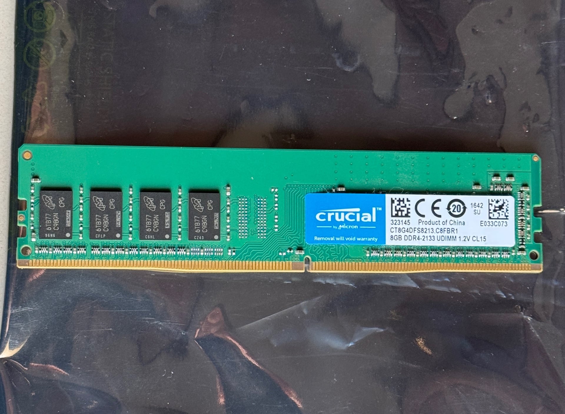 Crucial 8GB RAM DDR4-2133 UDIMM - Image 1