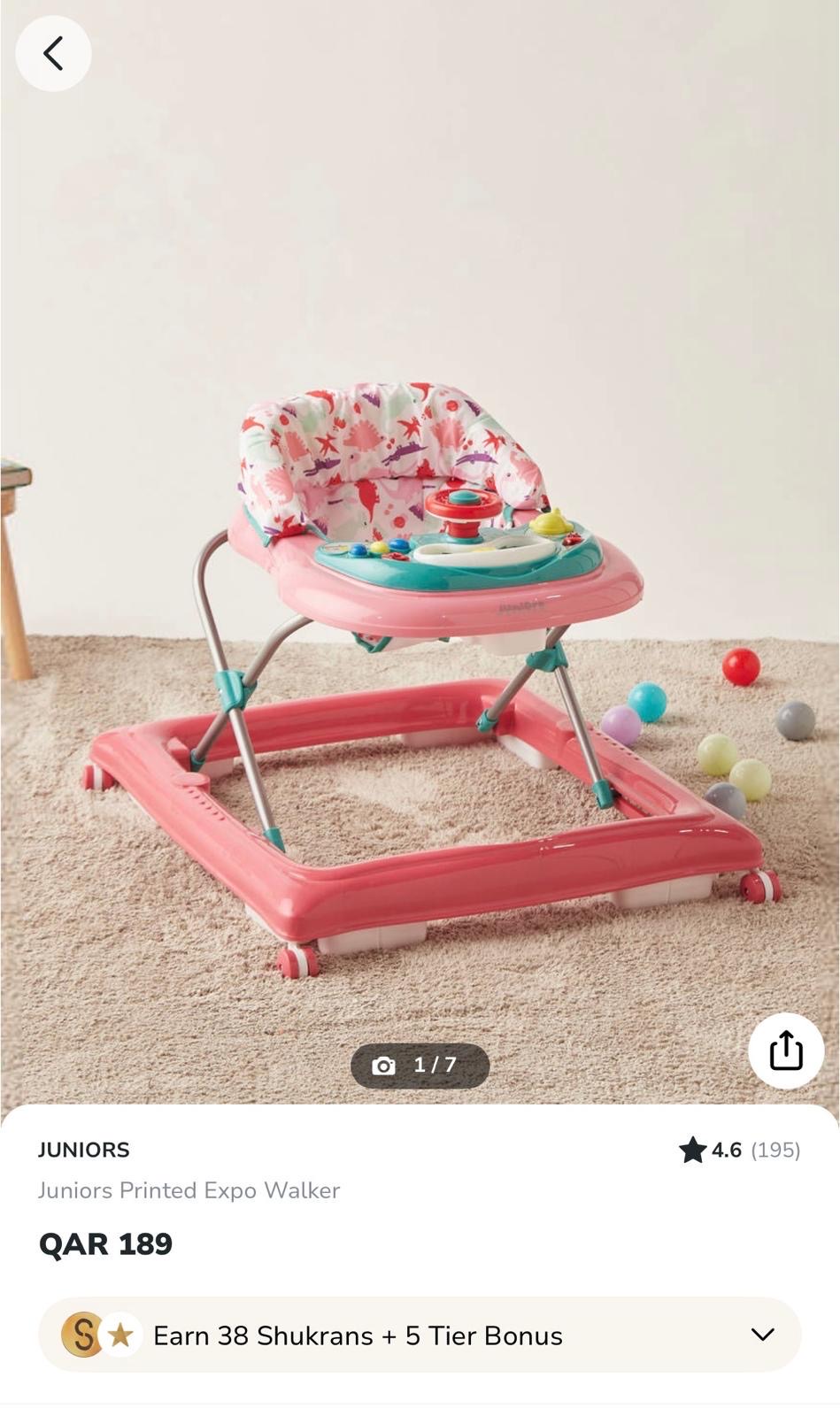 Baby walker - new condition  - Image 3