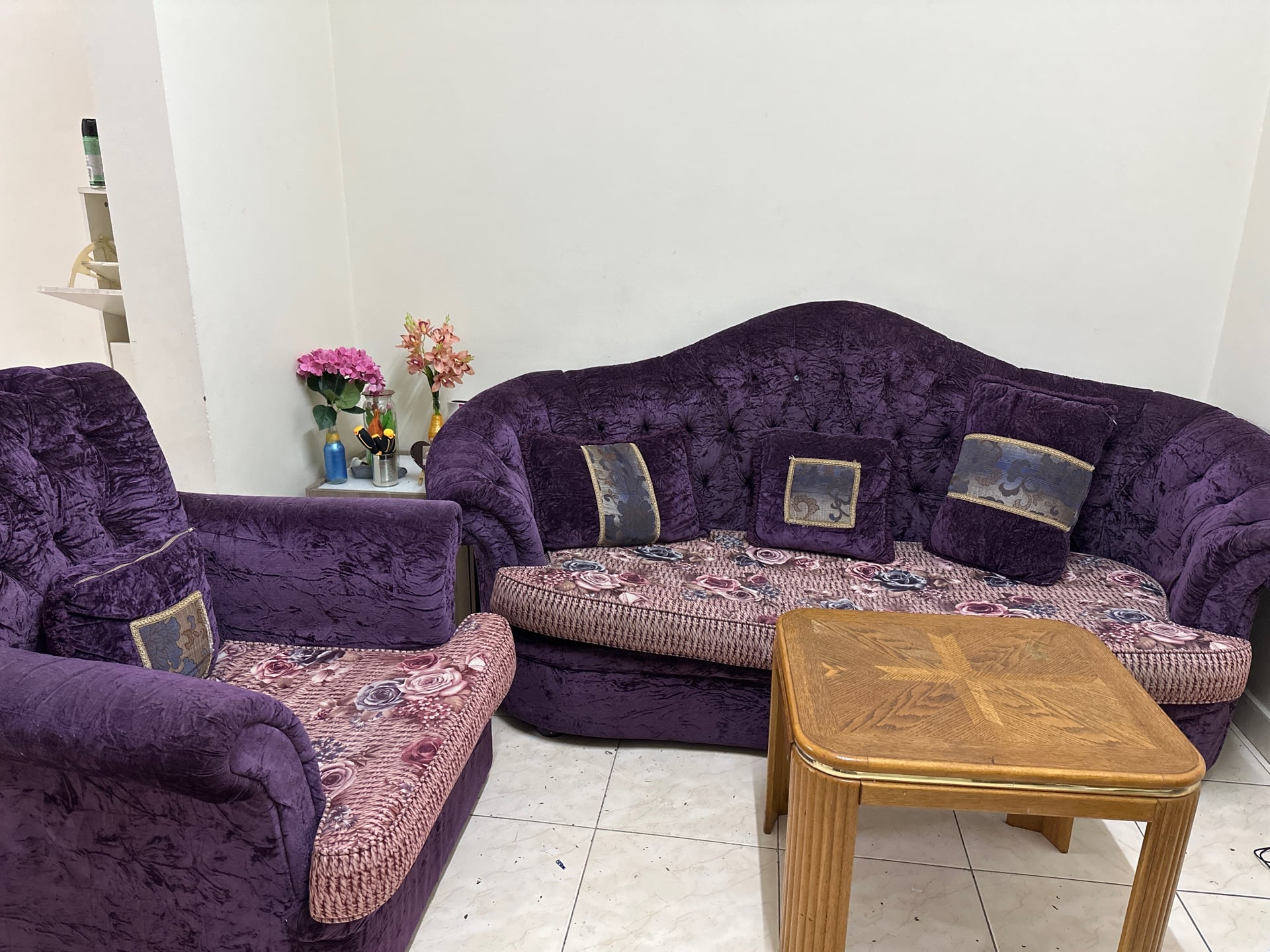 4 Seater Sofa plus one table - Image 1