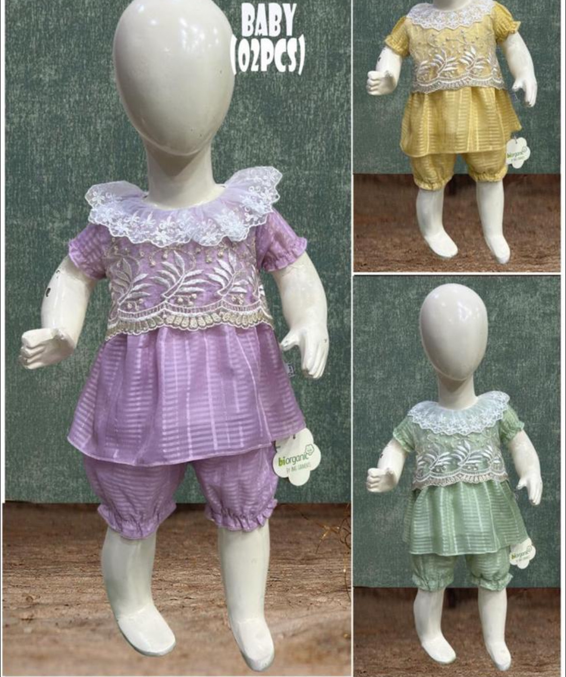 Baby stitched new dress at a very cheap price! 🌙✨ Eid special offer — only 35 r - Image 3