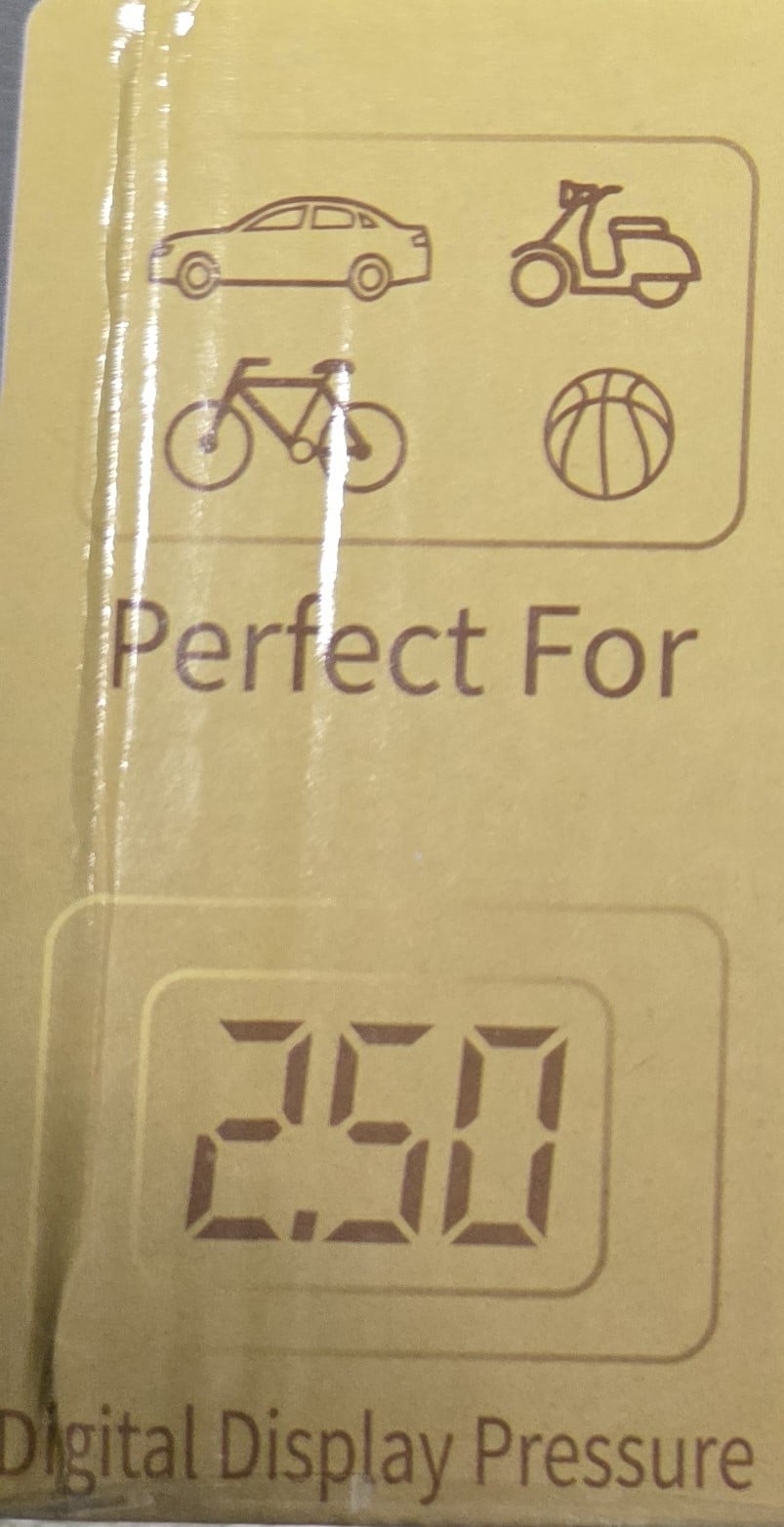 Digital Air Compressor - Wireless - For CAR - BICYCLE - BIKE AND BALL - Image 3