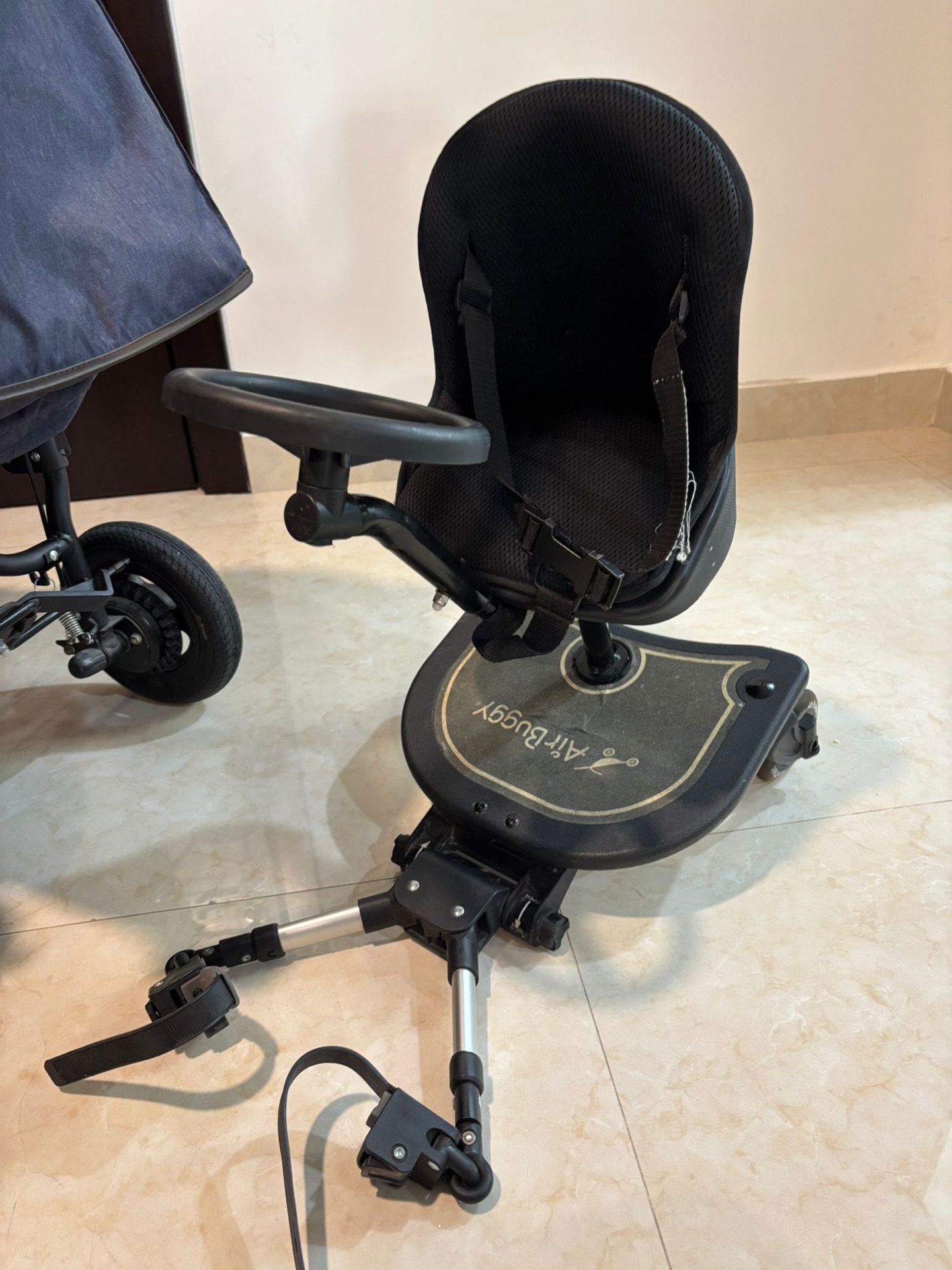 AirBuggy Stroller + Riding Board + Seat - Image 3
