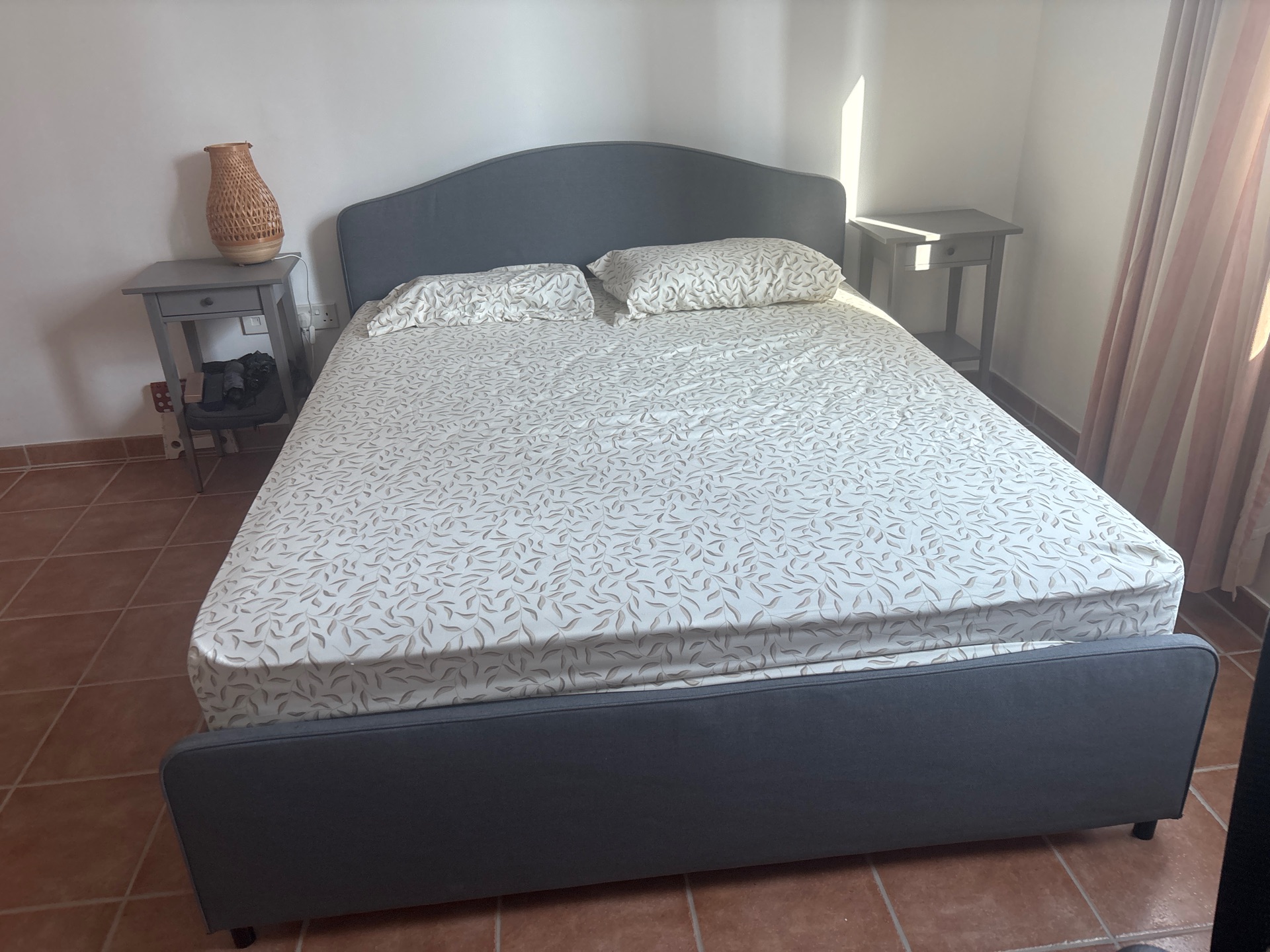 Ikea Queen bed set plus mattress - Image 4