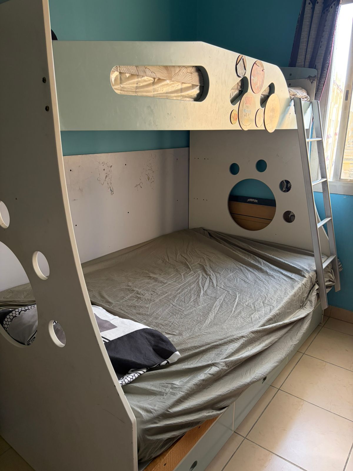 Bunk Bed with mattress  - Image 4
