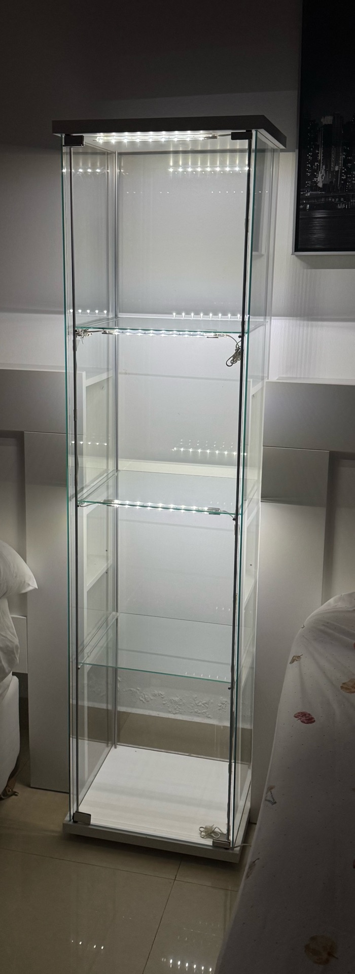 Clear shelves with LED light - Image 4