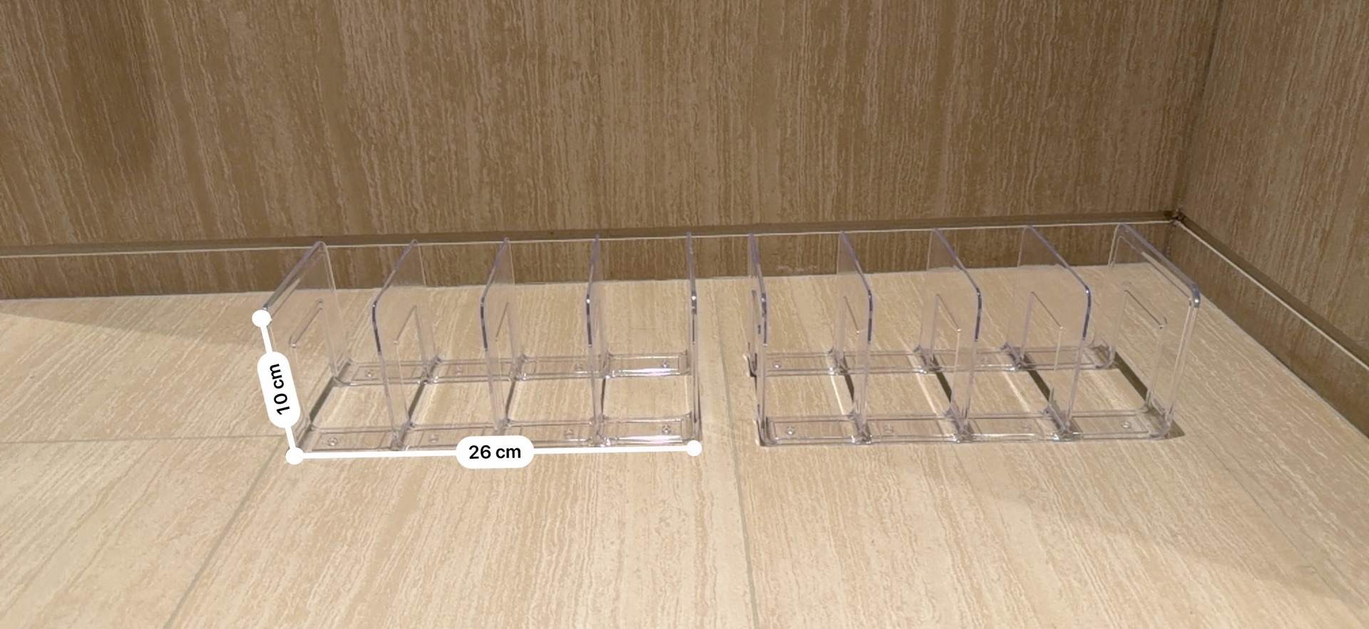 Bag Organizer for Wardrobe – Set of 2 (10qr each) - Image 1