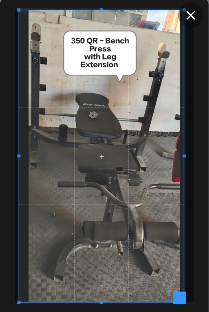 Bench press with leg extension (Urgent Sale - Price Negotiable) - Image 2