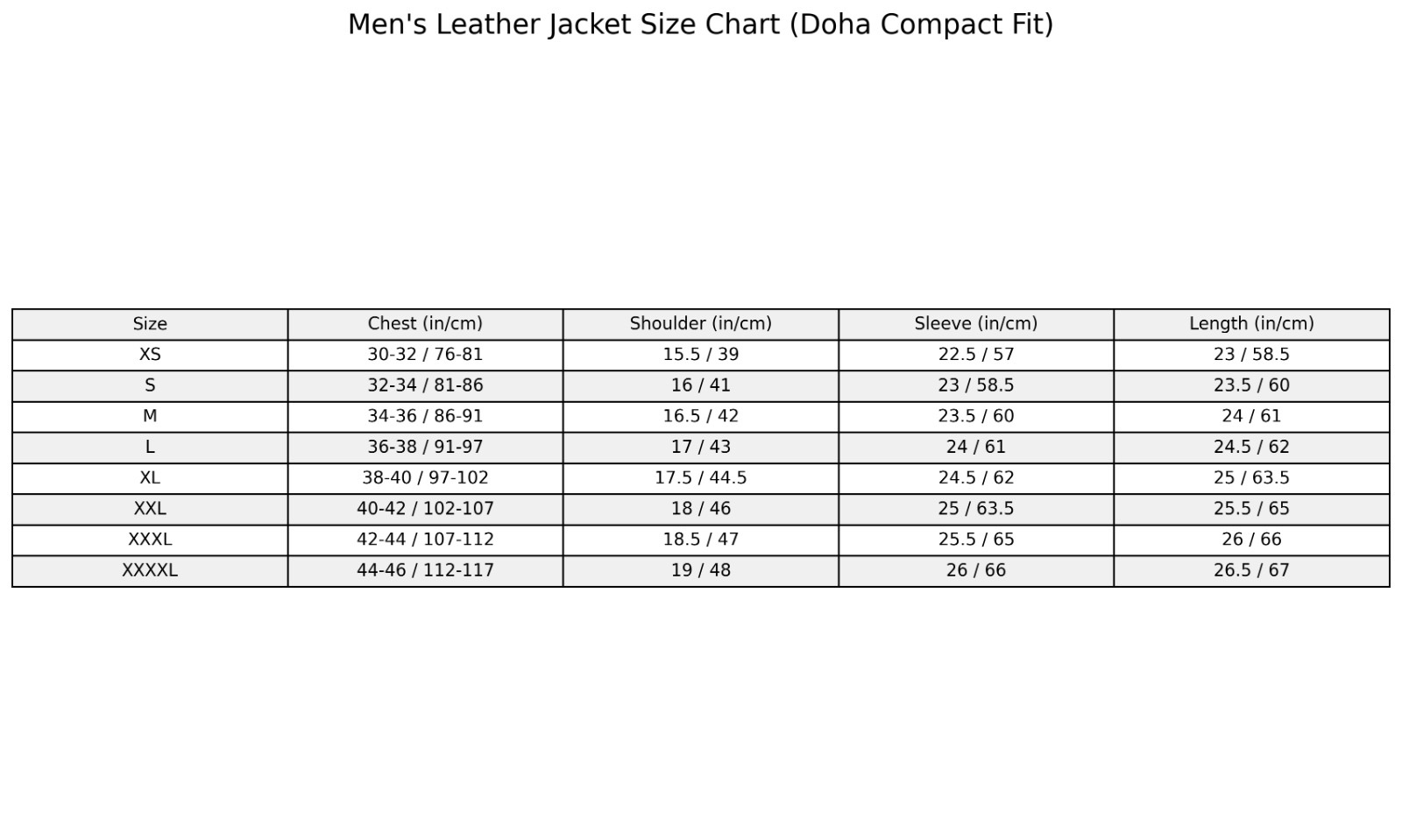 “Original Leather Jacket Xs-4XL” - Image 10